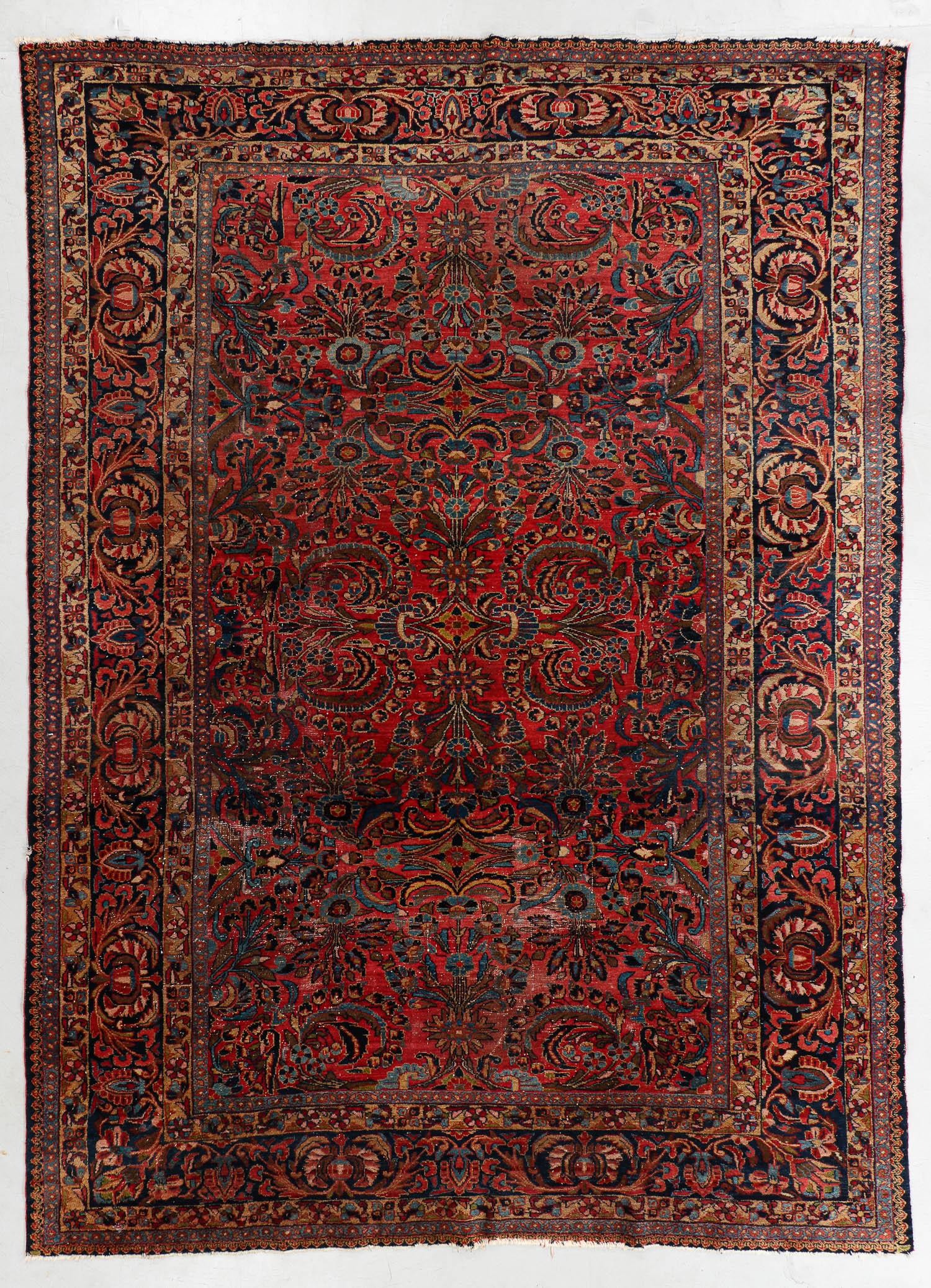 Sarouk Rug, Persia, Circa 1920, 8'10'' x 12'0'' (1 of 5)
