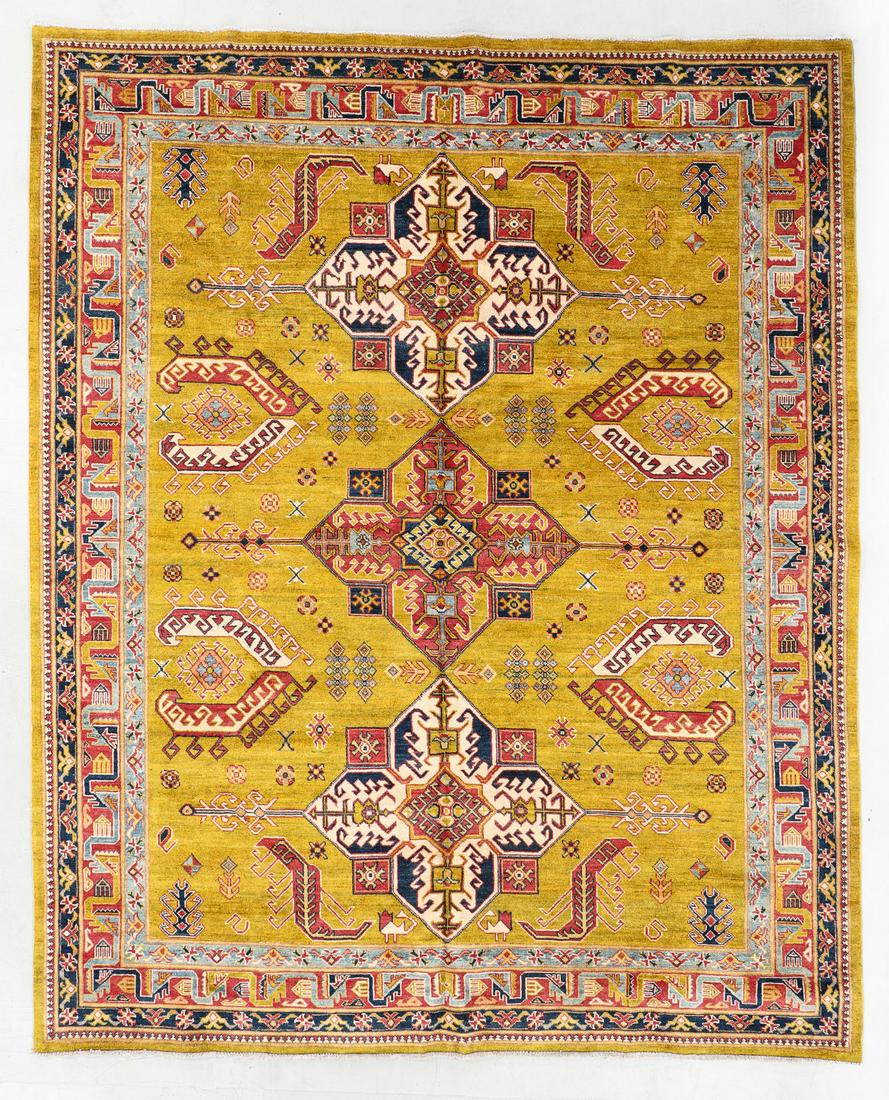 Chobi Kazak Rug, Afghanistan, Late 20th C., 8'1'' x (1 of 5)