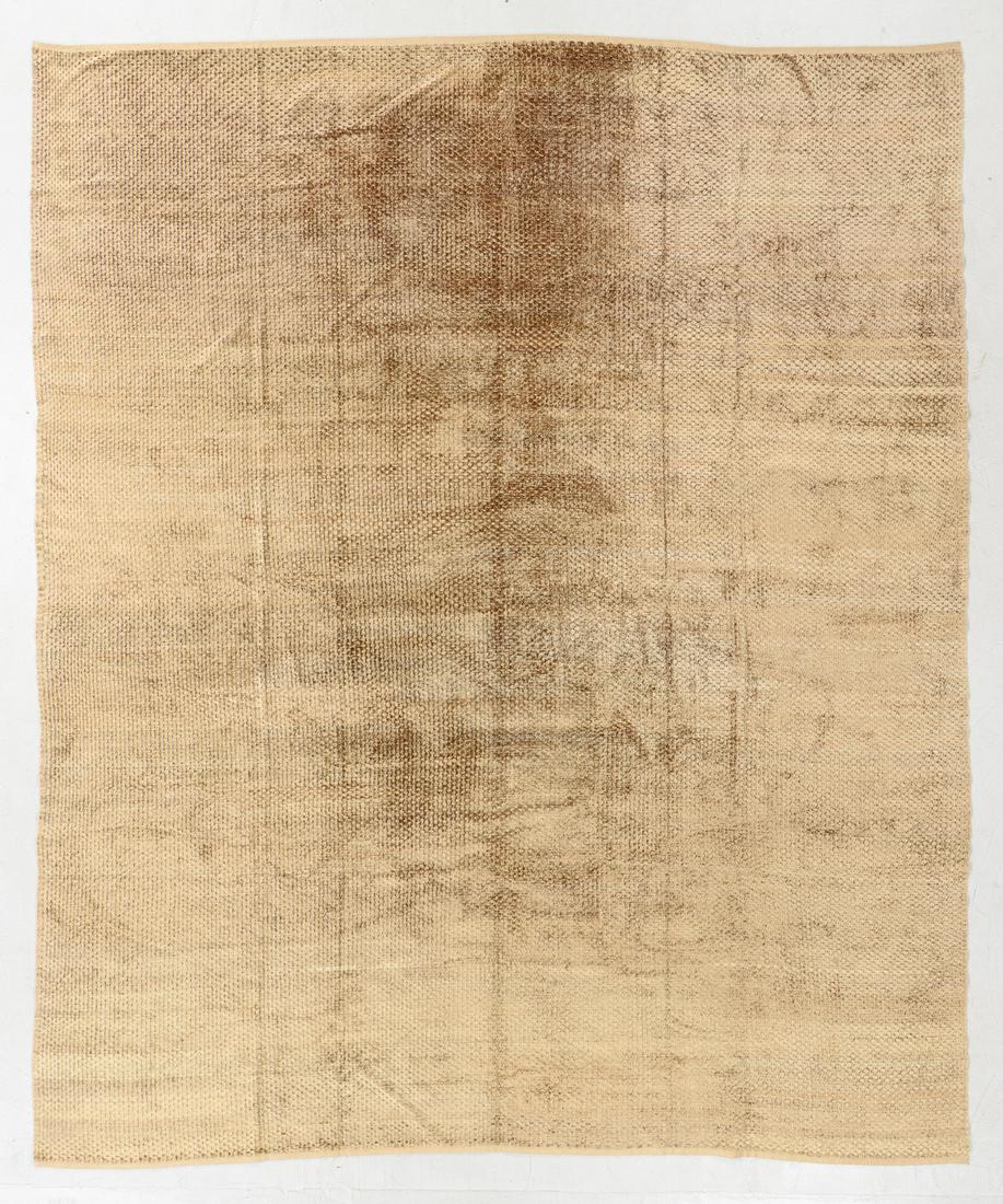 Fine Modern Silk Velvet Rug, Thailand, 8'10" x 10'7" (1 of 5)