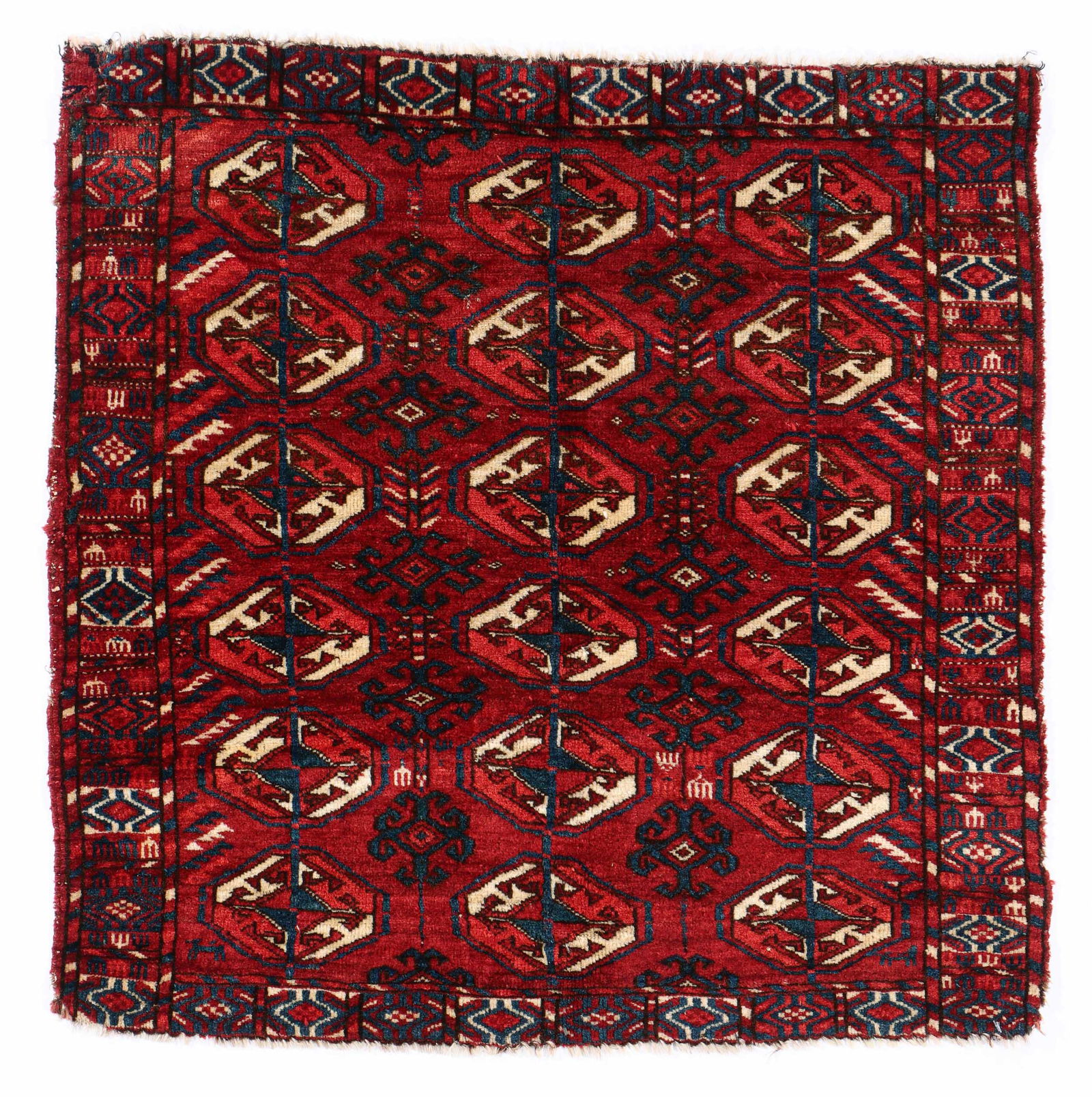 Tekke Small Rug, Turkmenistan, Frst Half 19th C. (1 of 7)