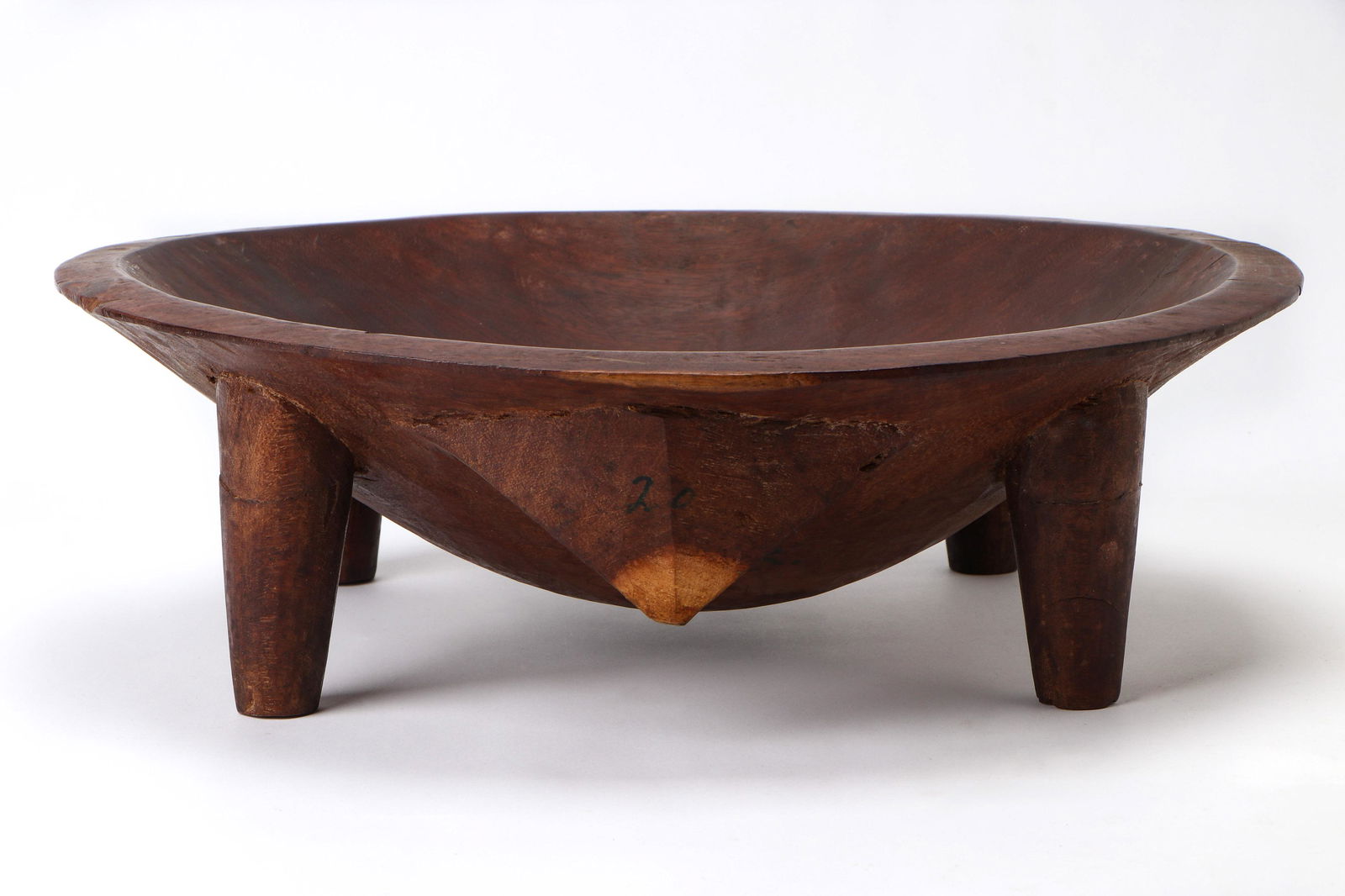 Polynesian Vesi Wood "Tanoa" Kava Bowl, Tonga or Fiji (1 of 7)