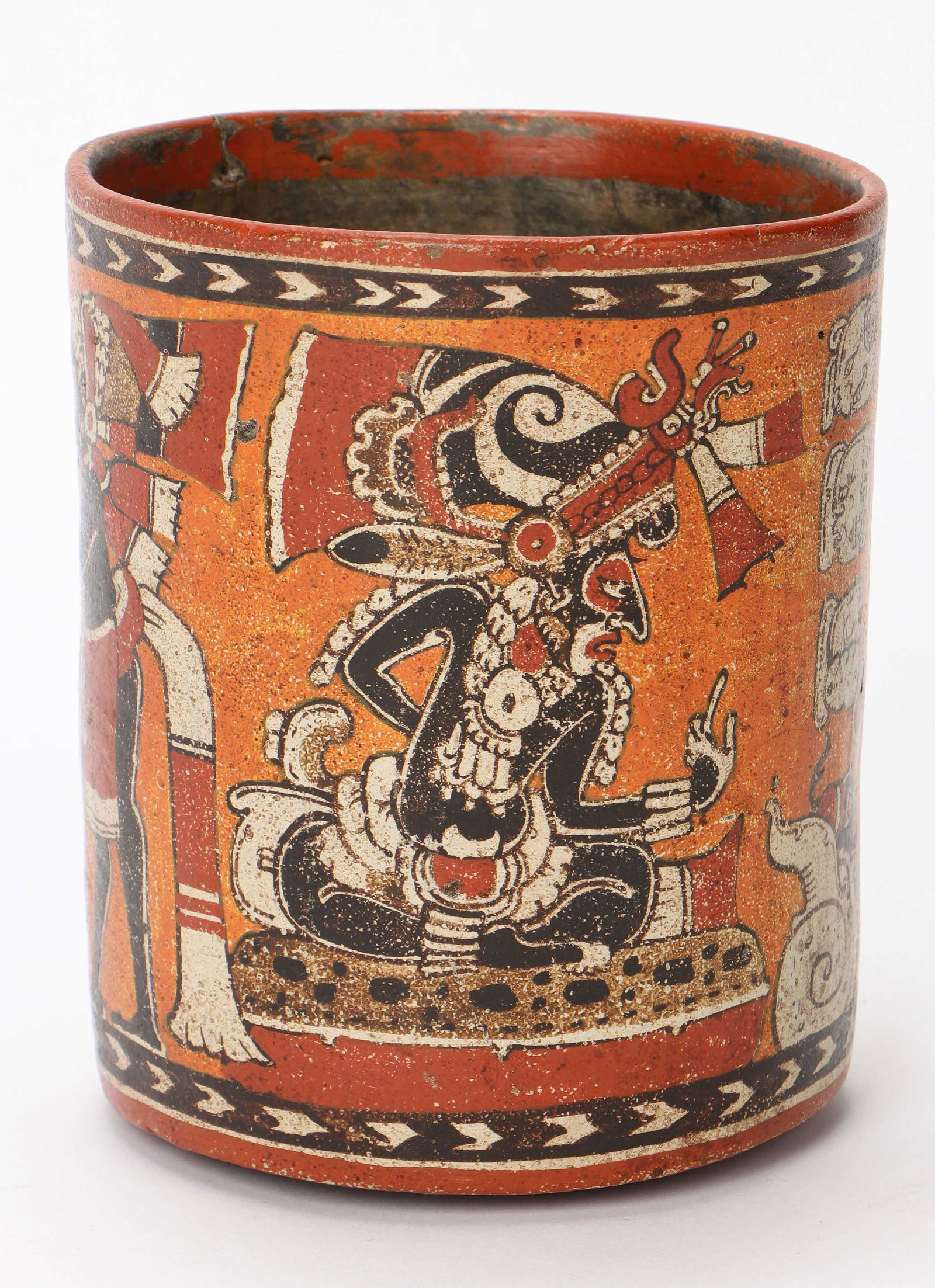 Pre-Columbian Maya Chama Style Vase (1 of 7)