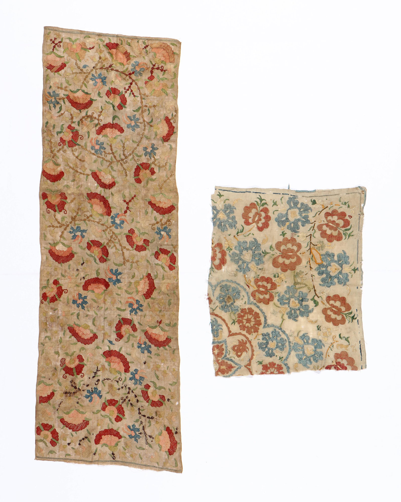 Two 18th C. Ottoman/Greek Island Silk Embroidered (1 of 8)