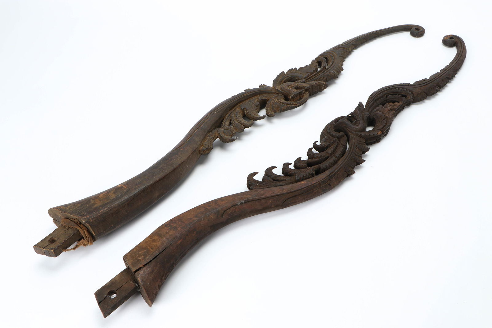 Pair of Burmese Ox Cart Adornments, c. 1900 (1 of 5)