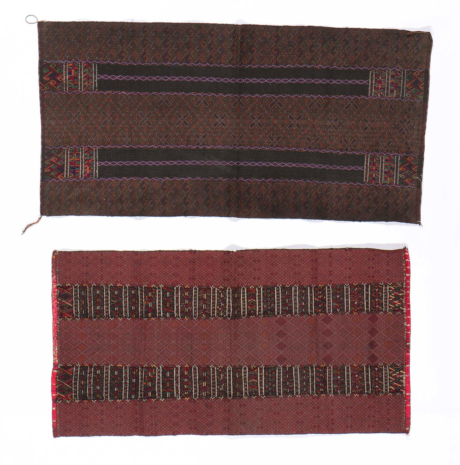 2 Haka Chin Textiles, Burma, Early. 20th C.