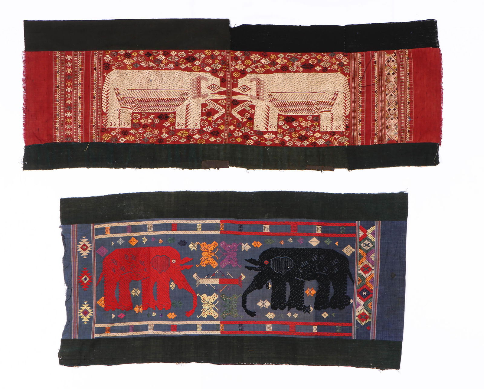 Two Antique Tai Lao Woven Textiles (1 of 9)