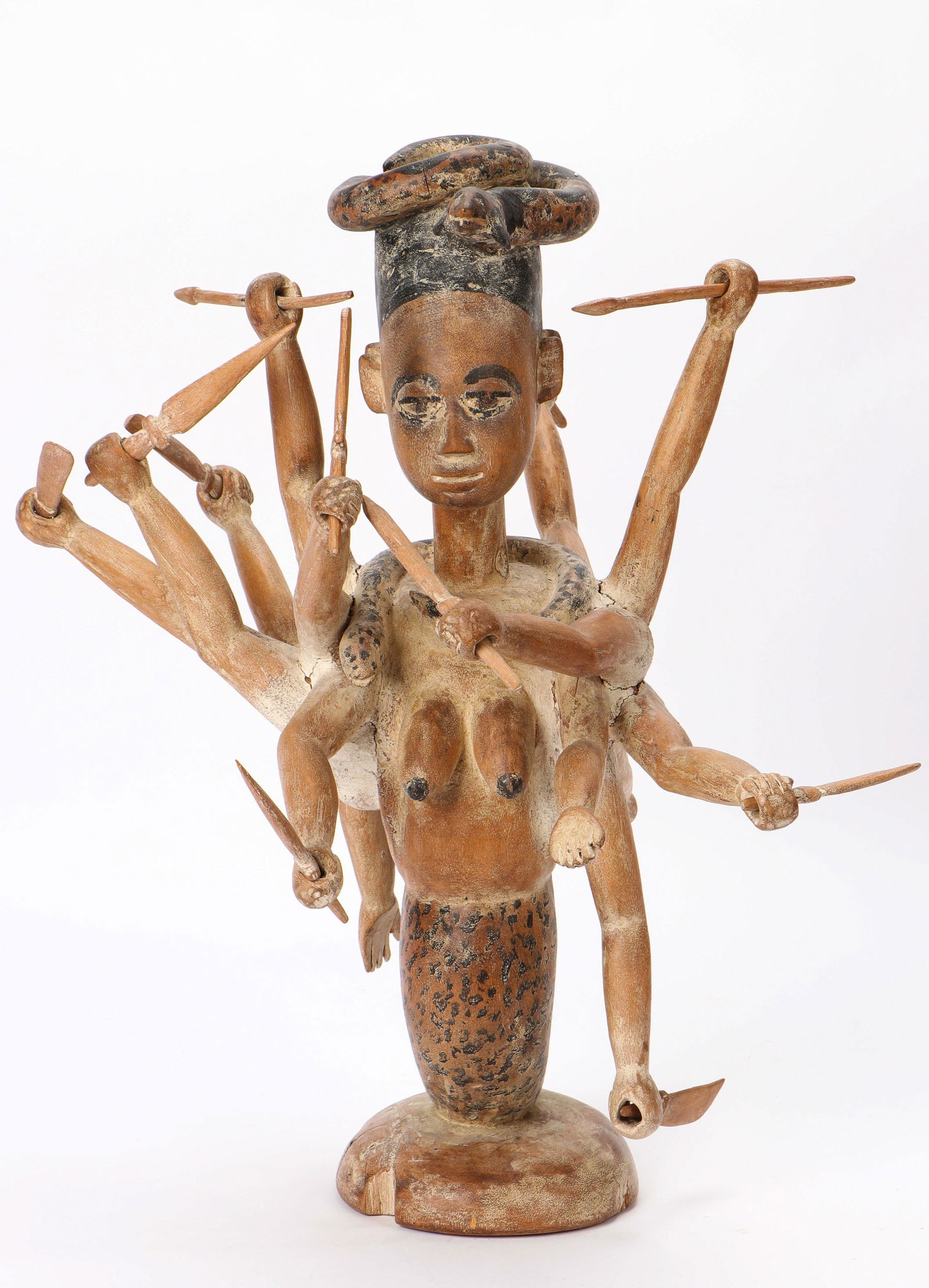 African Ewe Mami Wata Shrine Figure, Togo, Early/Mid (1 of 7)
