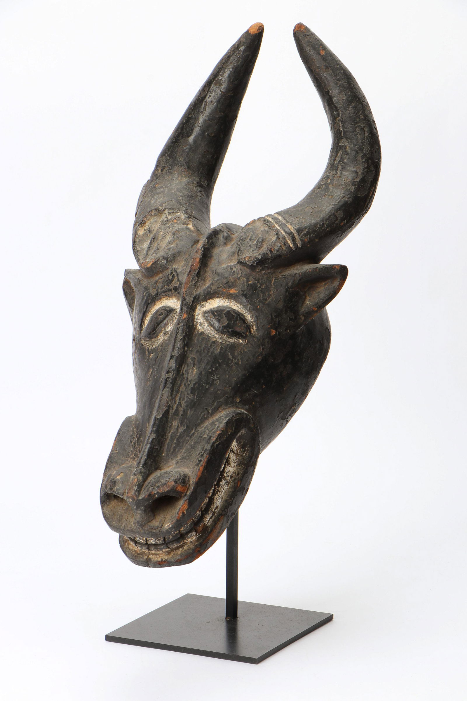 African Bamun Water Buffalo Mask, Cameroon, 19th/20th (1 of 6)