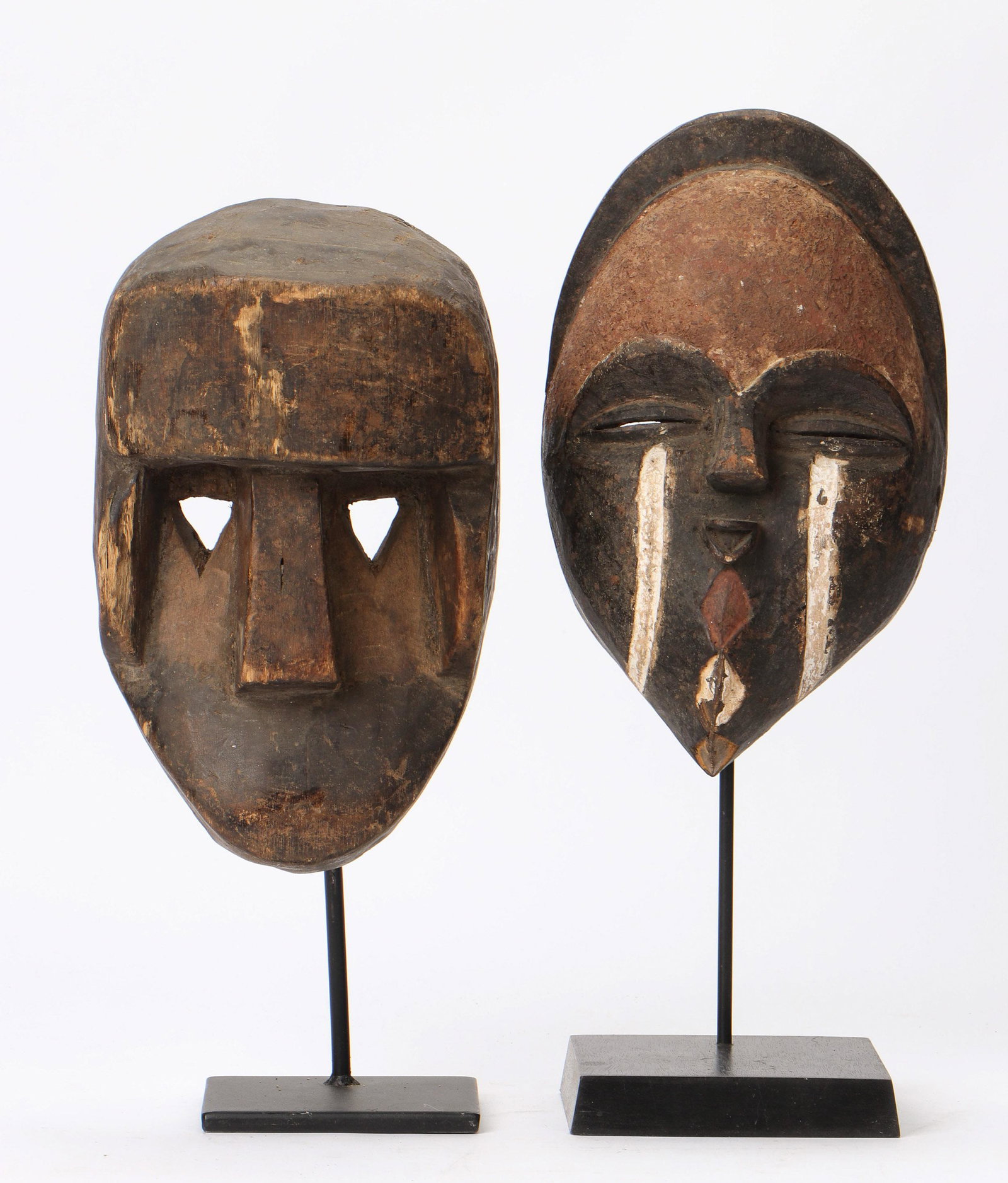 African Dan Mask and Kwese Mask (2) (1 of 5)