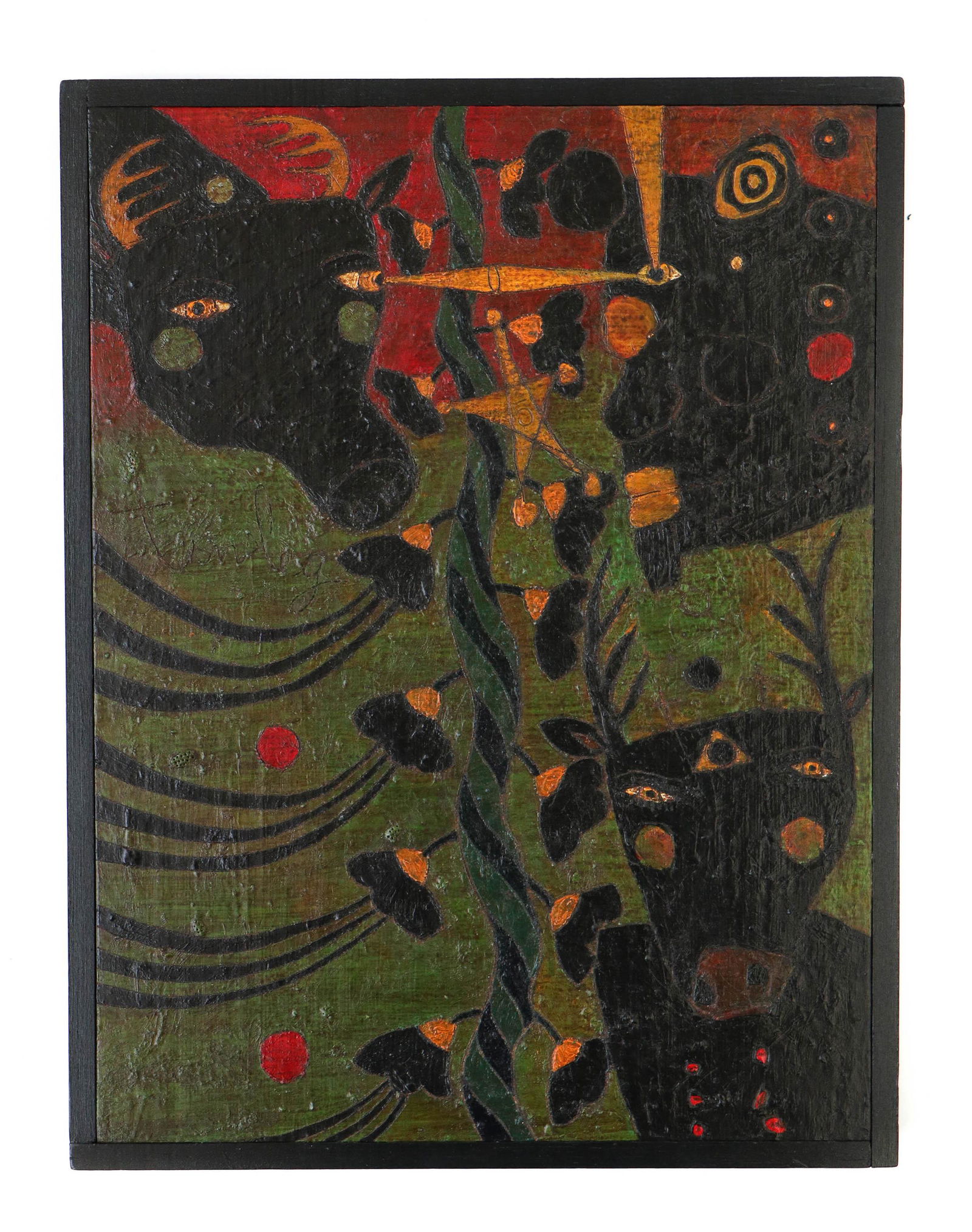 Dave Tinsley (American, b. 1951) "Black Magic" (1 of 3)