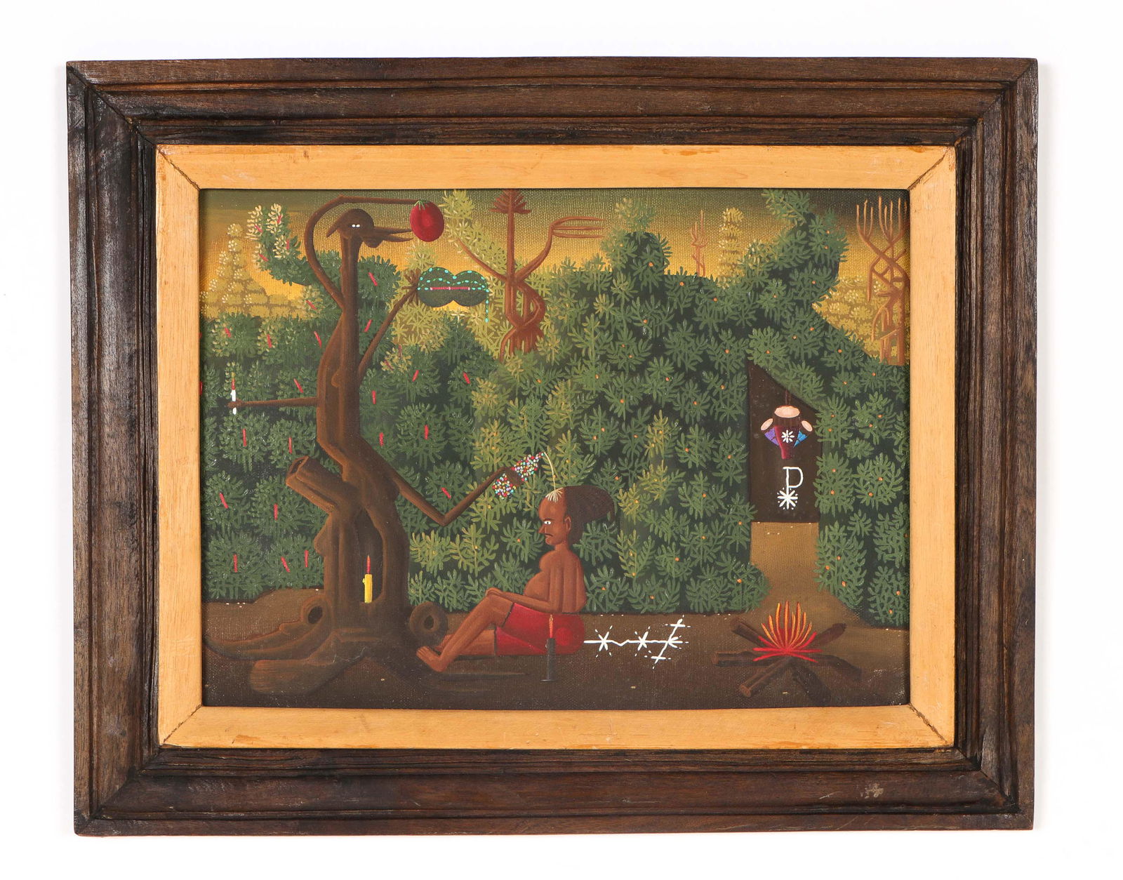 Jean Voltaire Hector (Haitian, b. 1952) Painting (1 of 3)