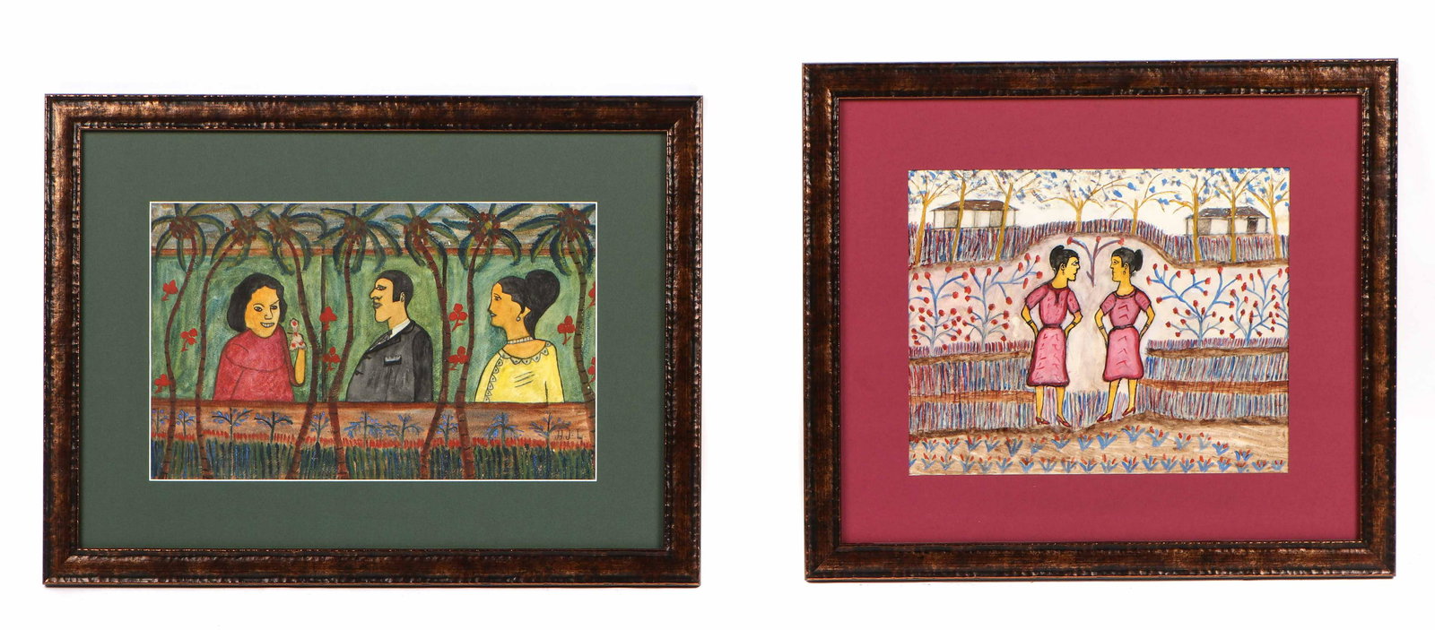 H.J. Laurent (Haitian., 1893-1976) Two Works (1 of 6)