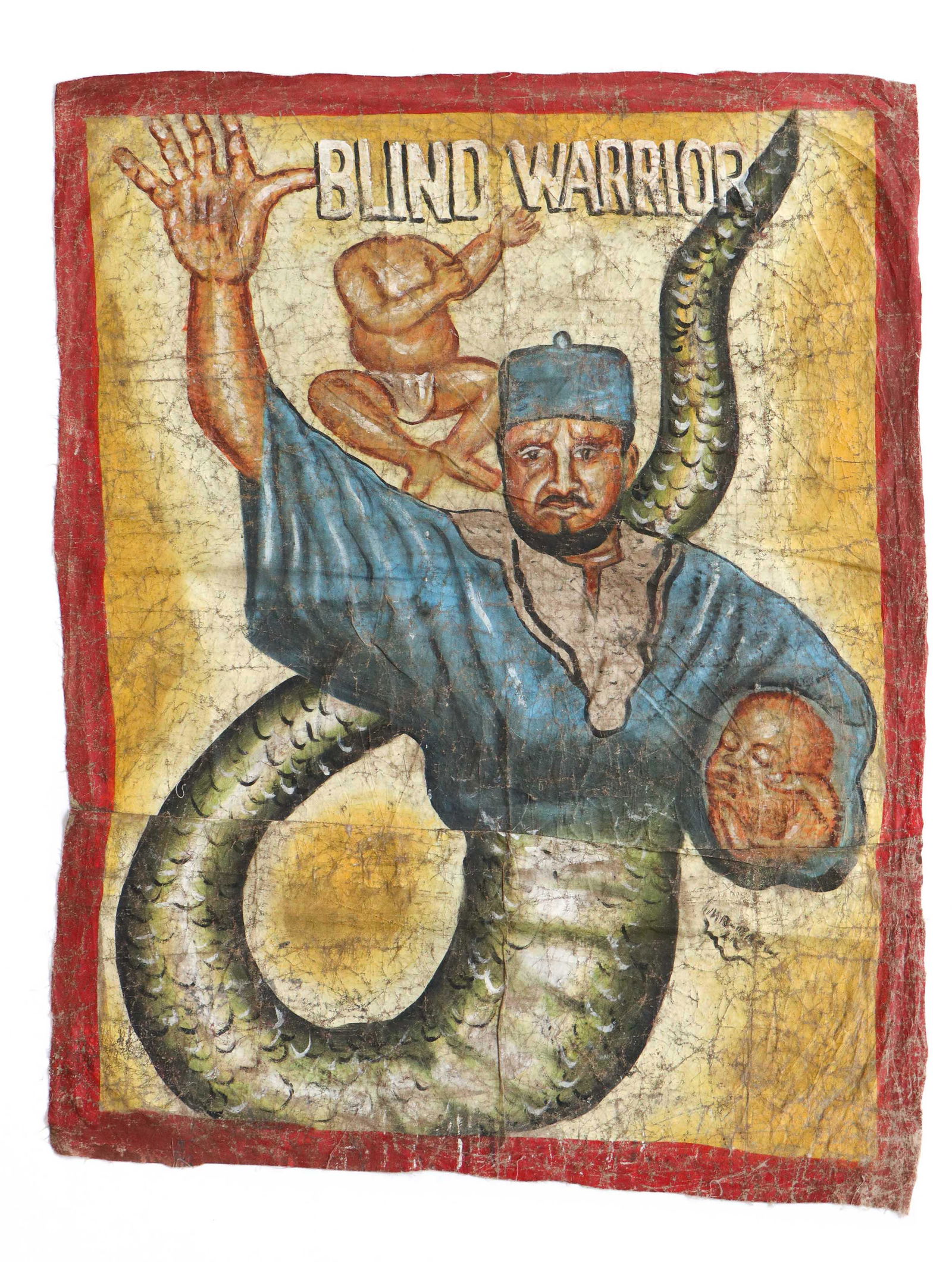 African Folk Painted Cinema Poster, Ghana by Mr. Brew (1 of 3)