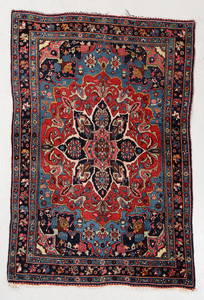 Bidjar Rug, Persia, Early 20th C., 3'7'' x 5'5''
