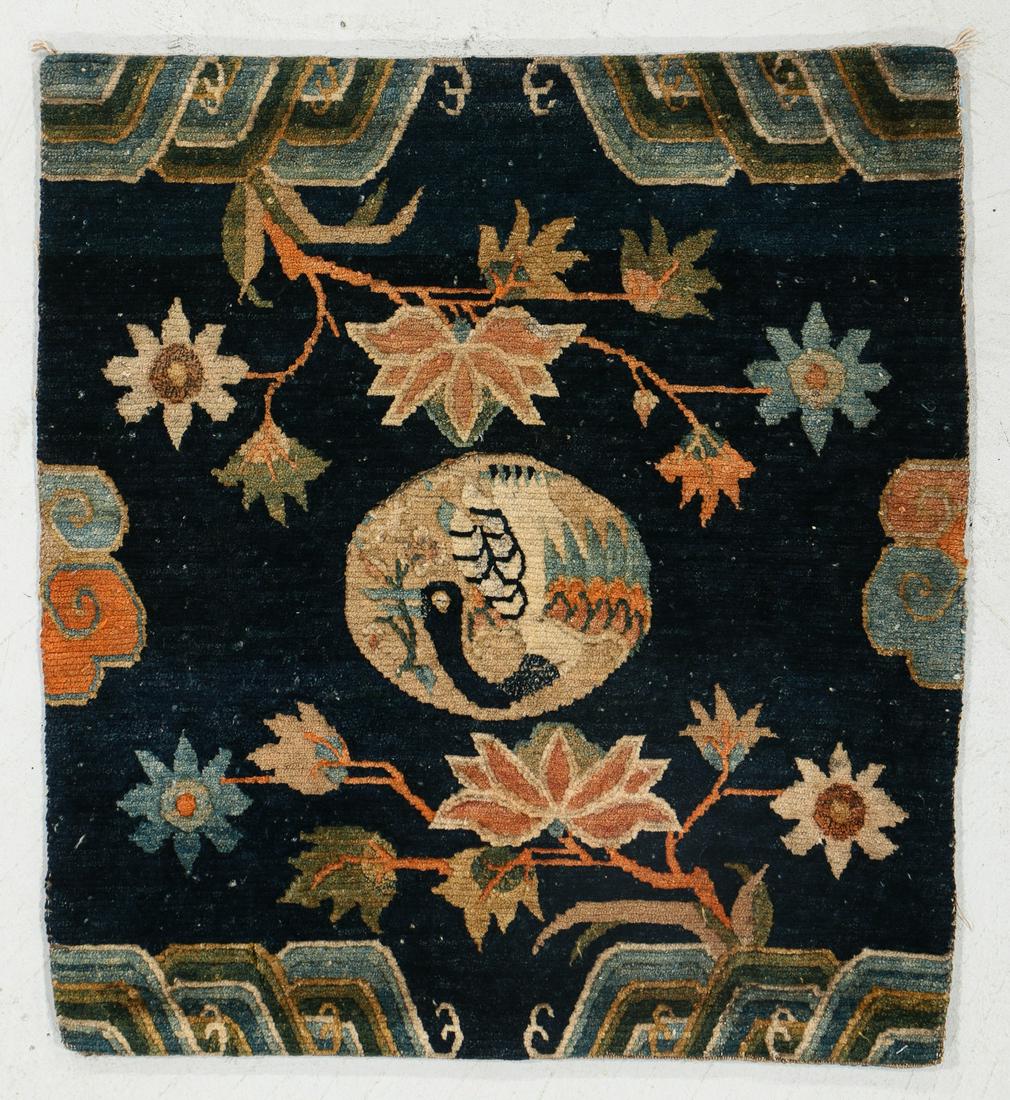 Small Tibetan Rug, Early 20th C., 2'0'' x 2'3'' (1 of 4)