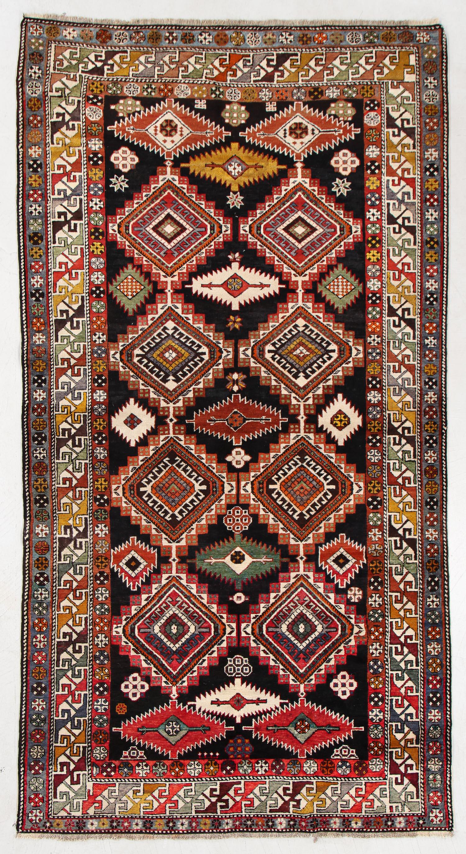 Shirvan Rug, Caucasus, Circa 1900, 4'8'' x 8'11'' (1 of 5)