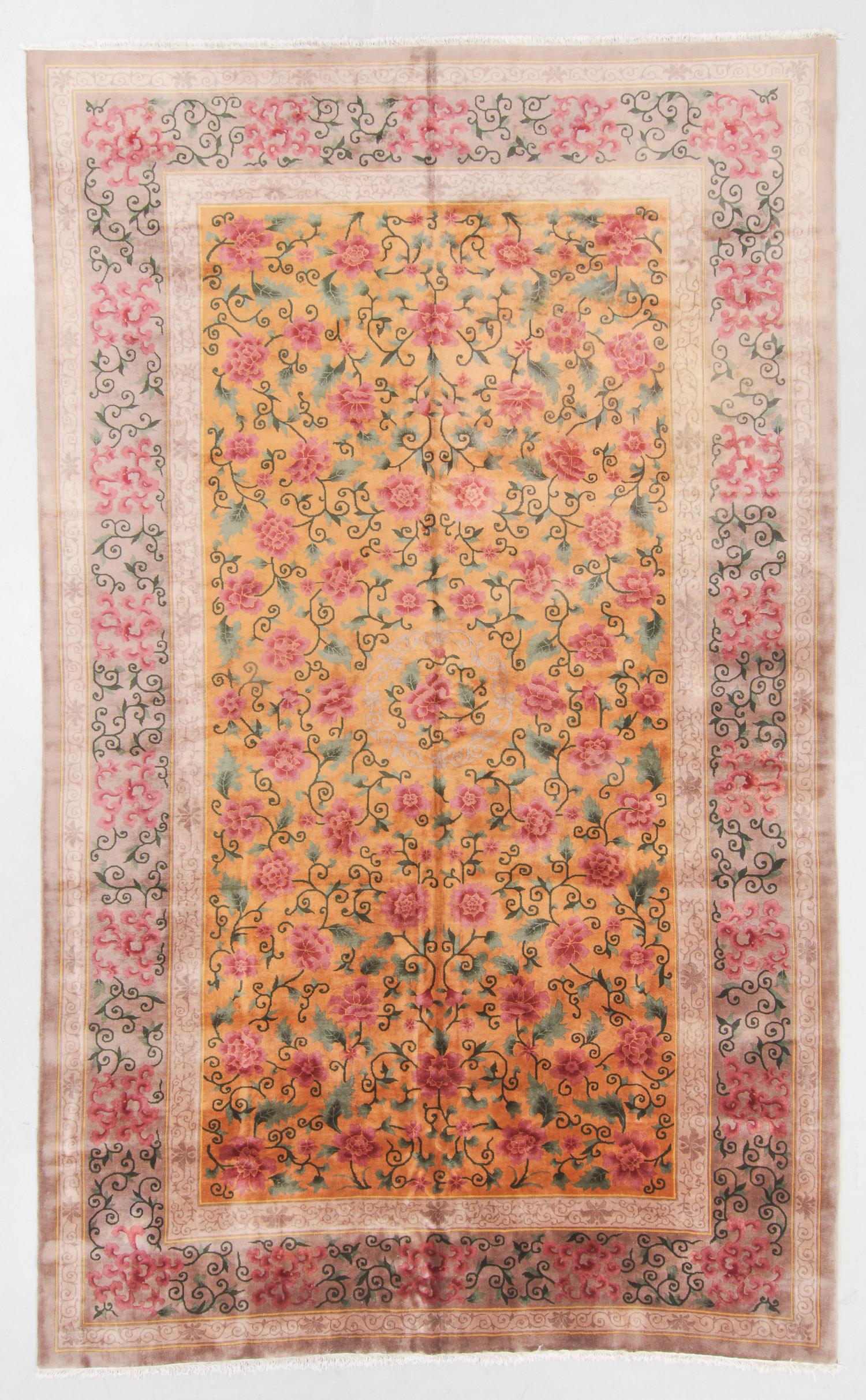 Art Deco Rug , China, Early 20th C., 10'6'' x 17'3'' (1 of 6)