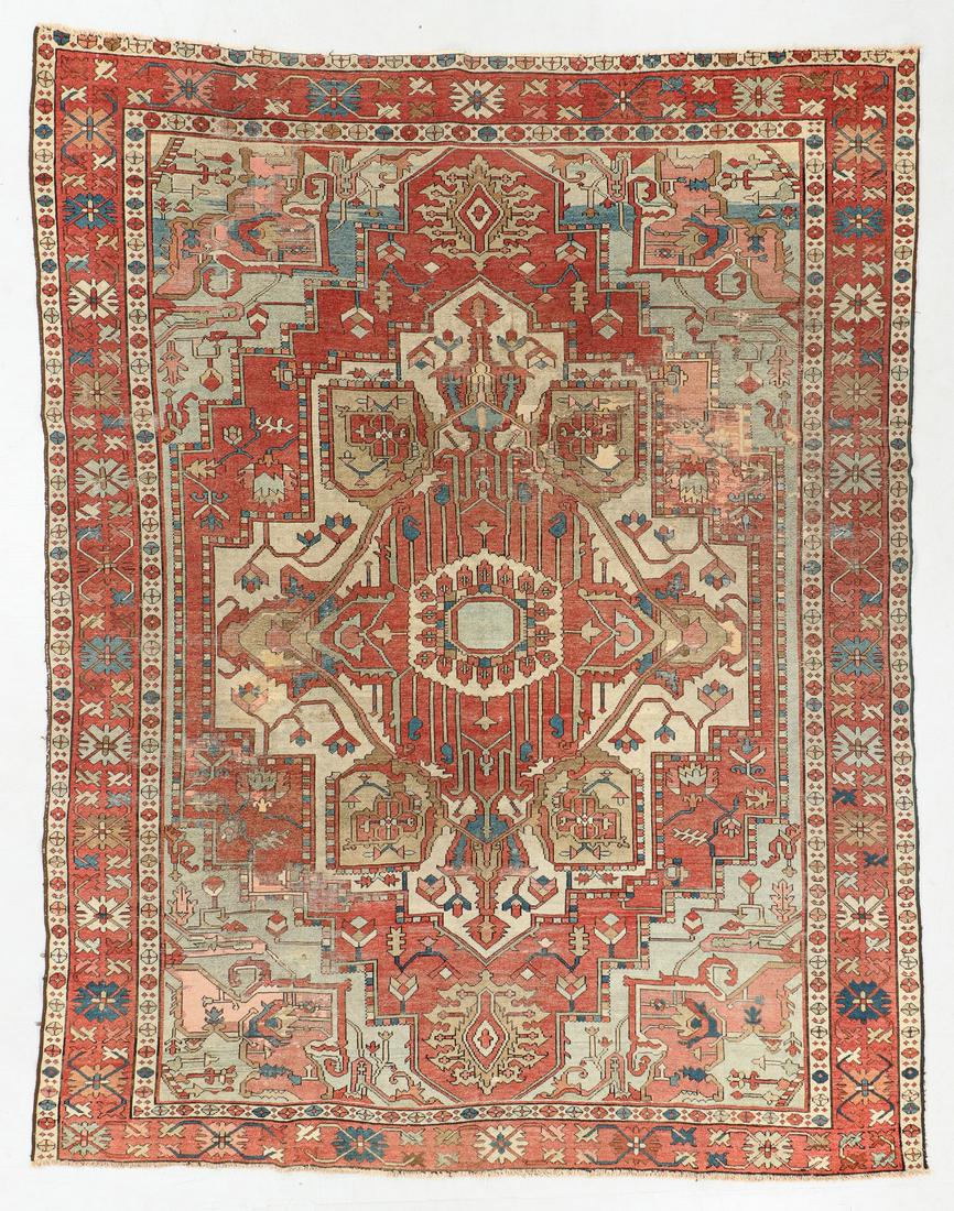 Serapi Rug, Persia, Late 19th C., 8'4'' x 10'10'' (1 of 5)