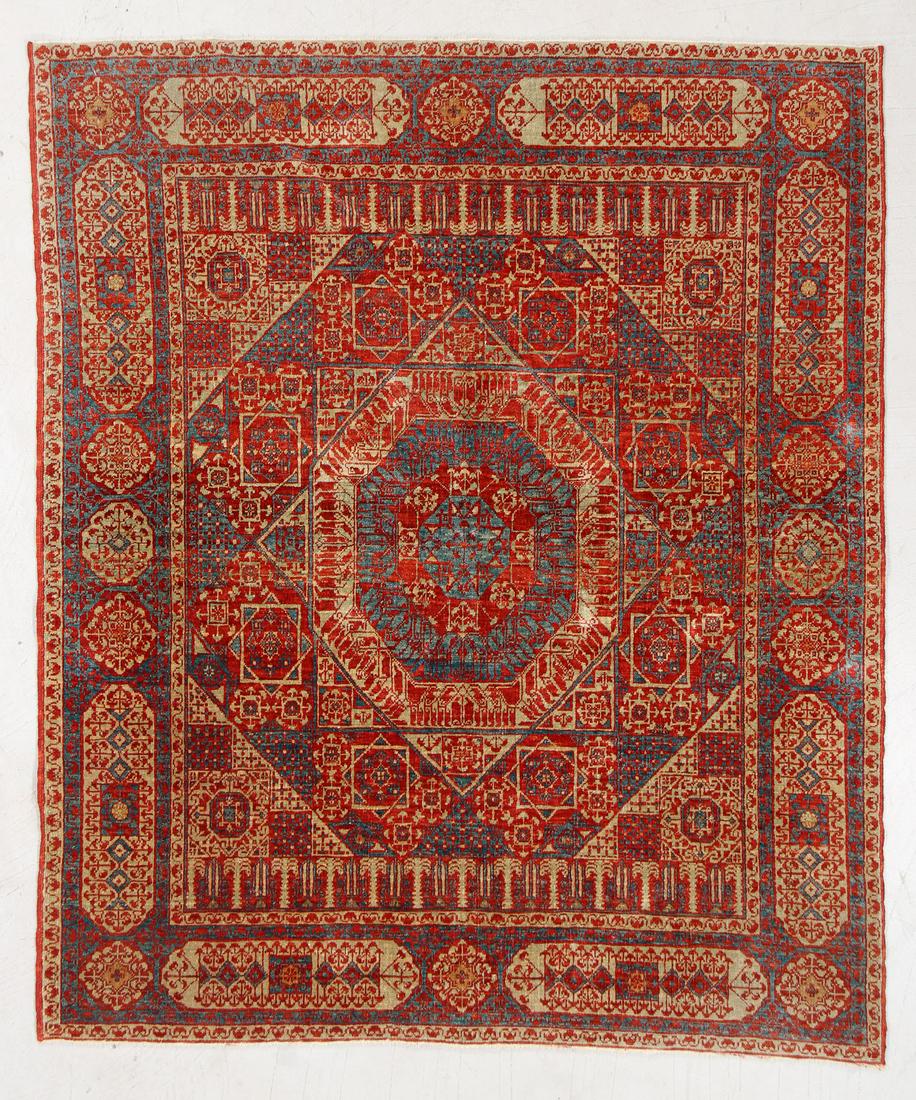 Vintage Mamluk Rug, Turkey, 4'8'' x 5'8'', Ex Delaware (1 of 5)