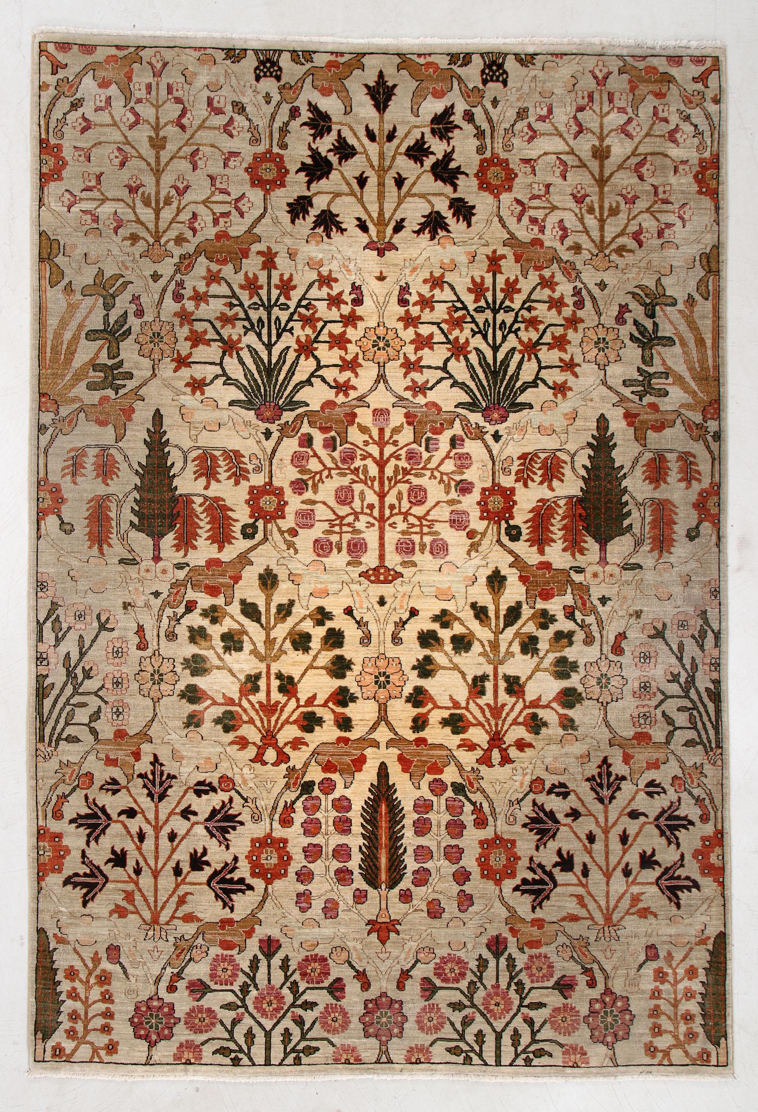 Vintage Agra Rug, India, 5'11'' x 8'10'', Ex. Delaware (1 of 5)