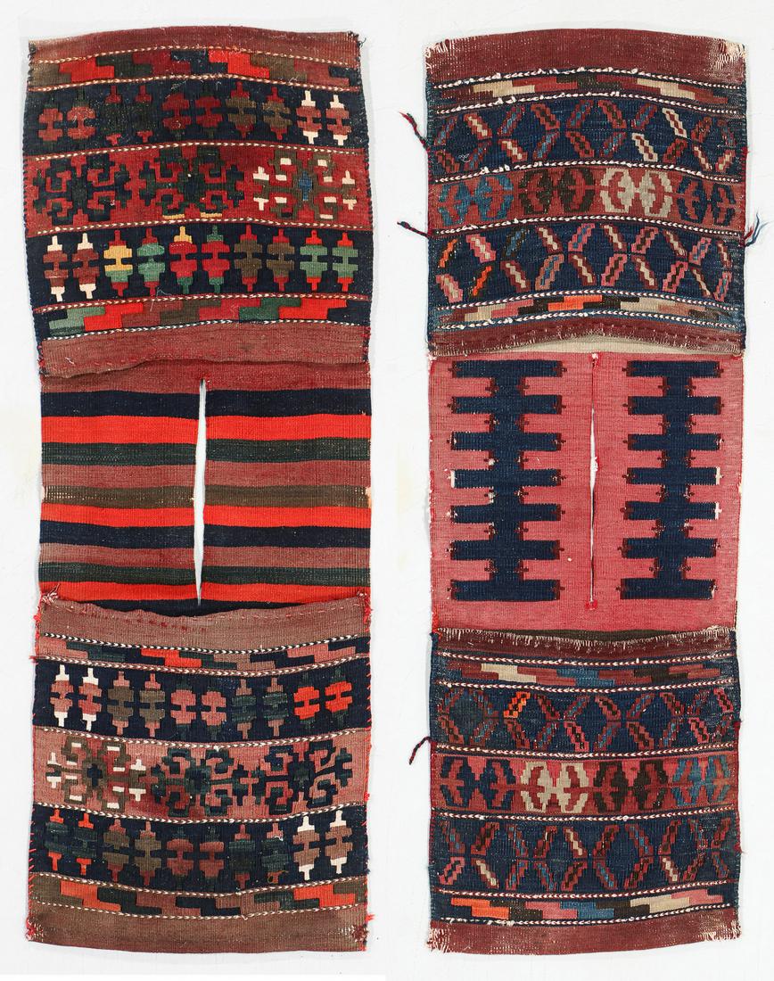 Two West Persian Saddlebags, Early 20th C. (1 of 9)