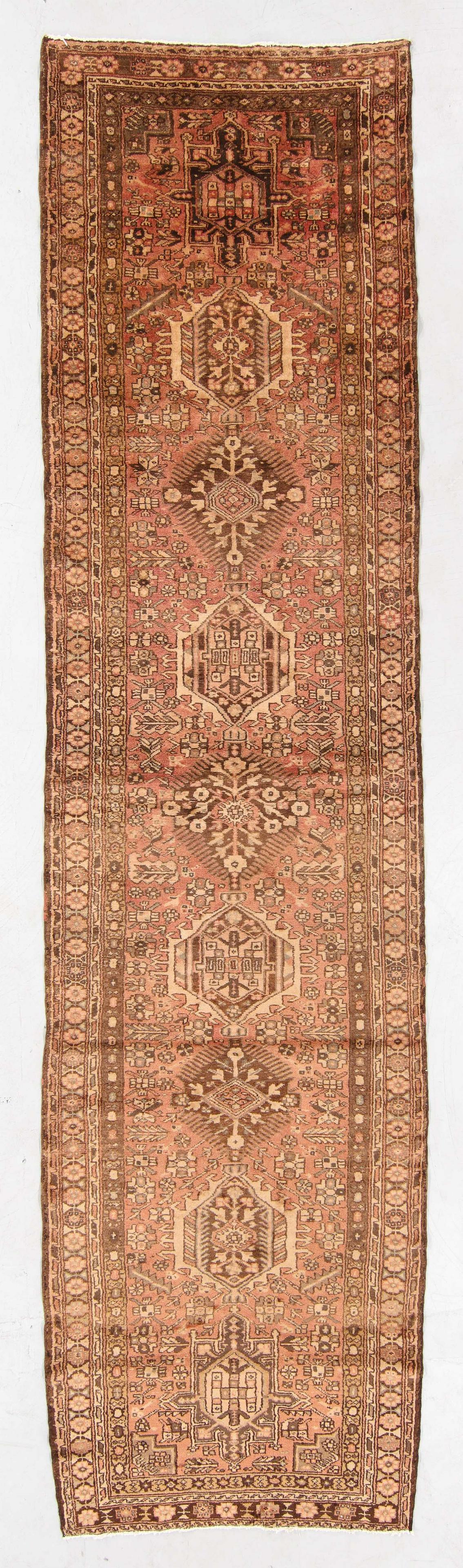 Karadja Rug, Persia, Mid 20th C., 3'6'' x 14'2'' (1 of 4)