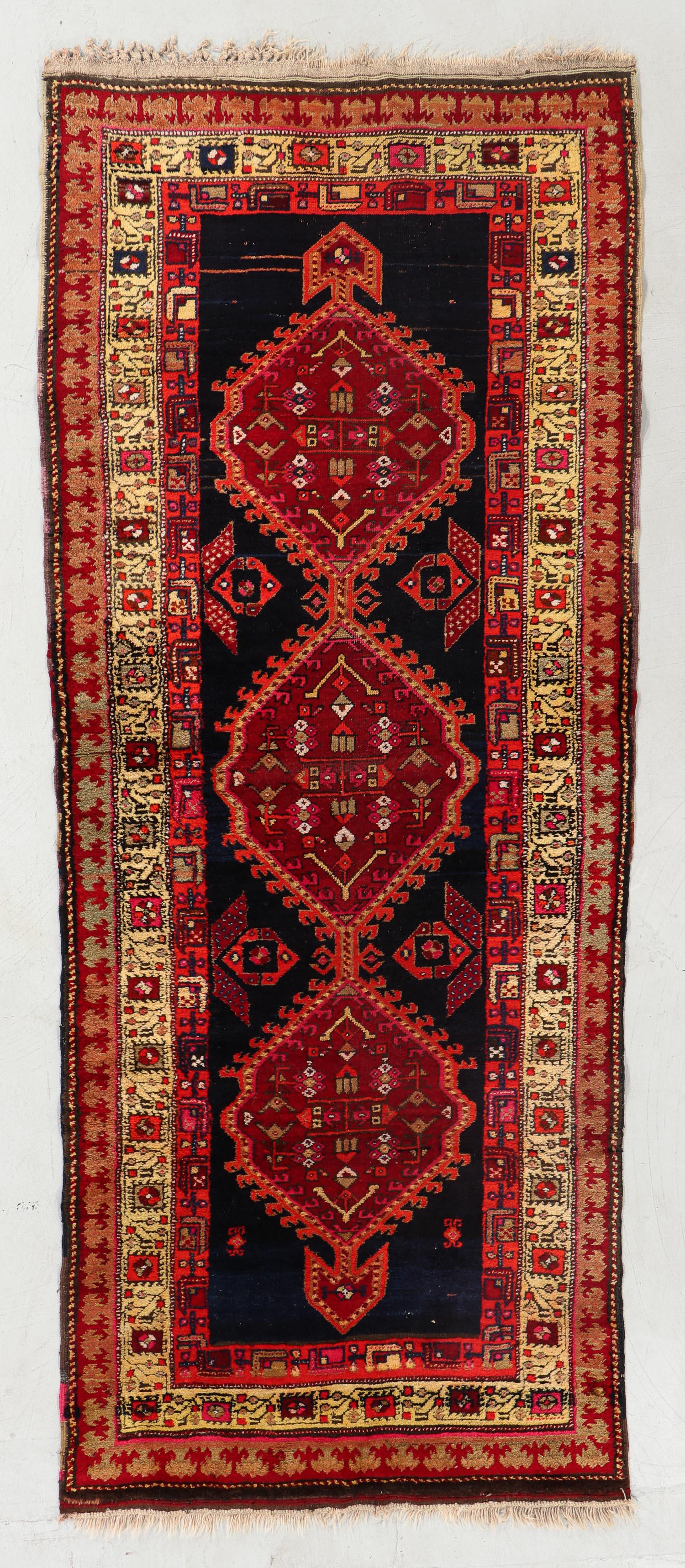Karadja Rug, Persia, Mid 20th C., 3'9'' x 9'9'' (1 of 6)
