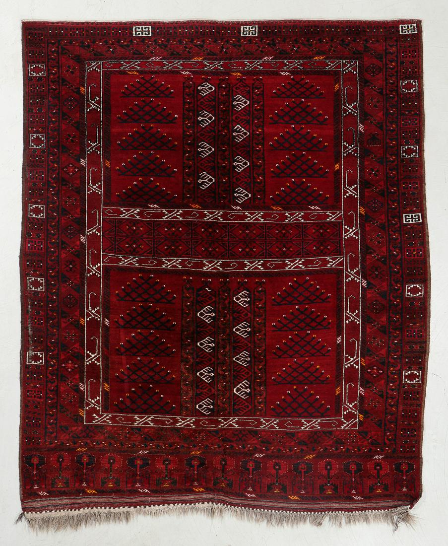 Ersari Ensi Rug, Afghanistan, Early/Mid 20th C., 5'9'' (1 of 5)