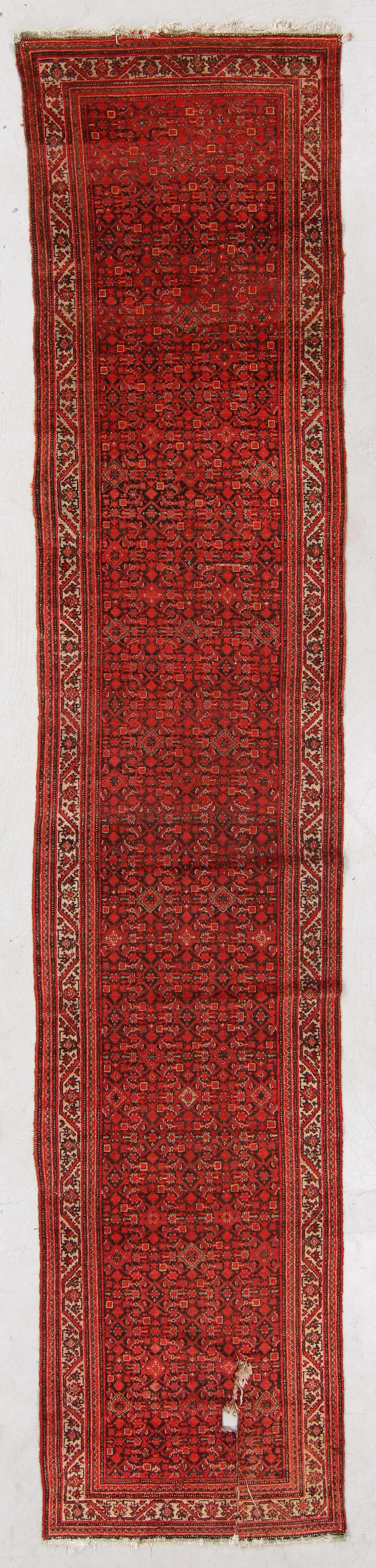 Malayer Rug, Persia, Early 20th C., 3'3'' x 16'2'' (1 of 5)