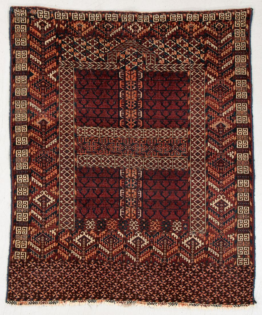 Tekke Ensi, Turkmenistan, Circa 1900, 3'8'' x 4'6'' (1 of 5)