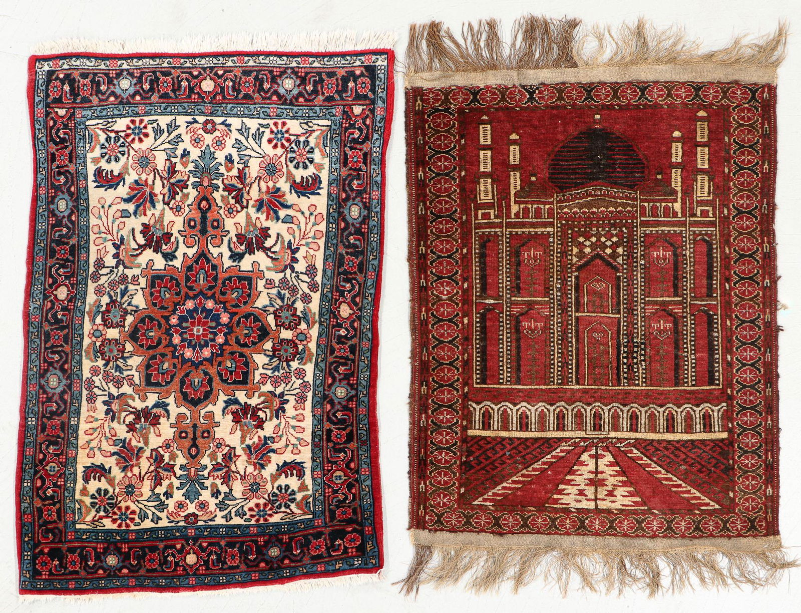 Two Persian & Afghan Small Rugs (1 of 8)