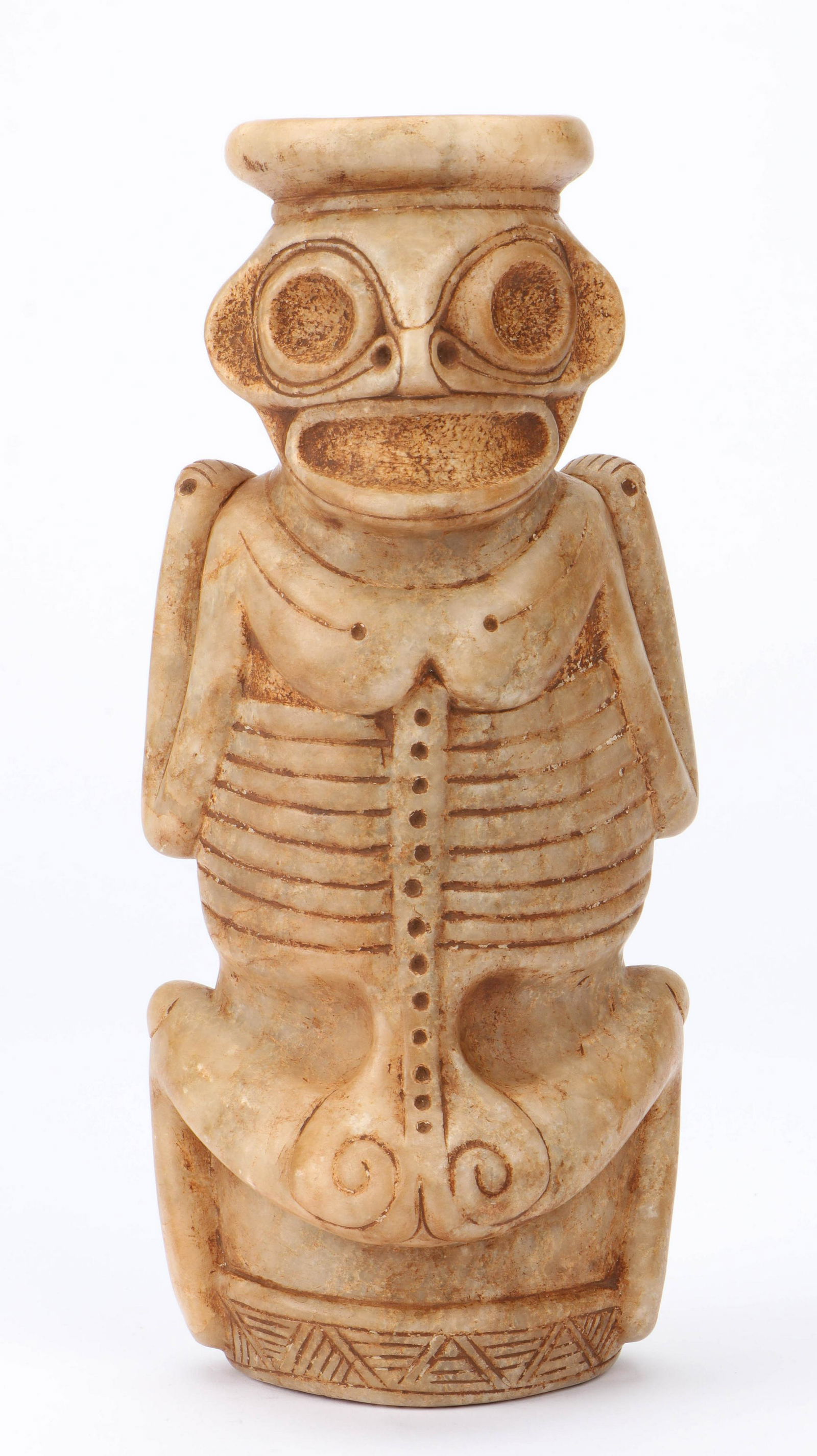 Exquisite Taino Cohoba Stand, Ht. 12.75" (1 of 3)