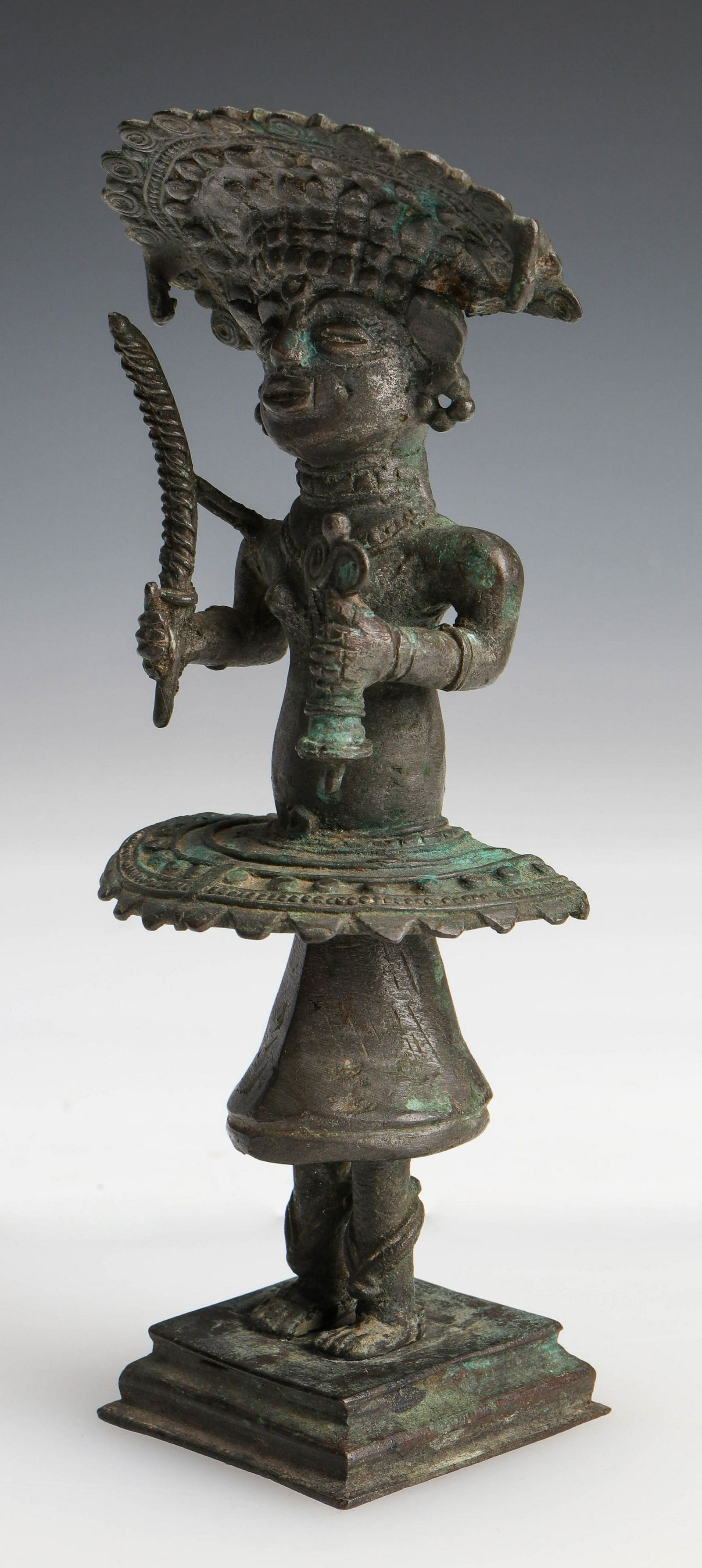 Antique Bhuta Bronze of a Dancer, India (1 of 6)