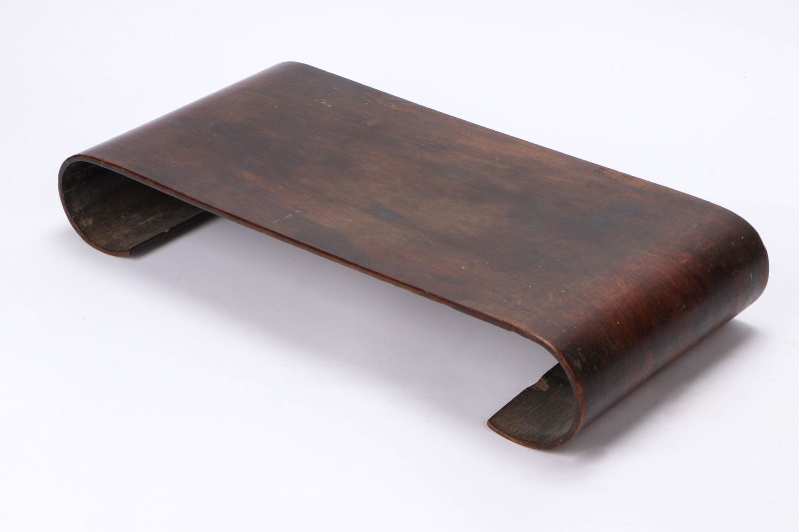 Chinese Hardwood Scroll End Table Stand, 19th C. (1 of 5)