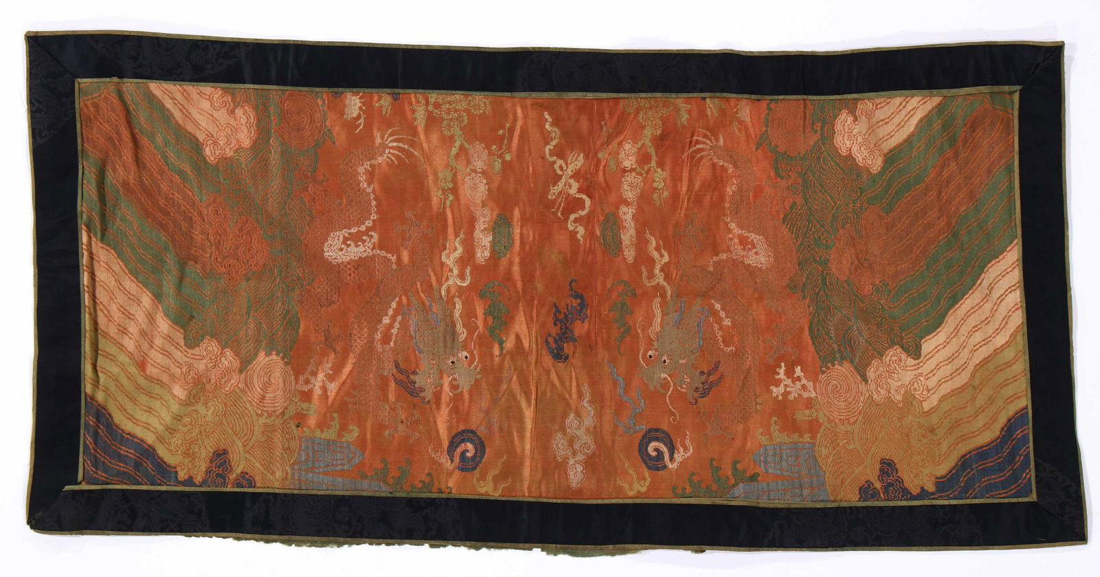 Antique Chinese Silk Dragon Brocade Textile (1 of 5)