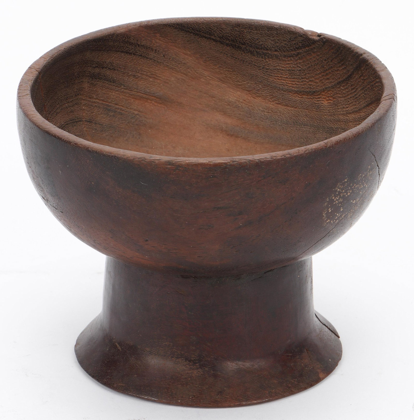 Toraja Dulang Ritual Bowl, Sulawesi, Indonesia: Toraja Dulang Ritual Bowl, Sulawesi, Indonesia. Mid 20th C. Carved wood. Size: 6'' x 7.5'' x 7.25'' (15 x 19 x 18 cm).