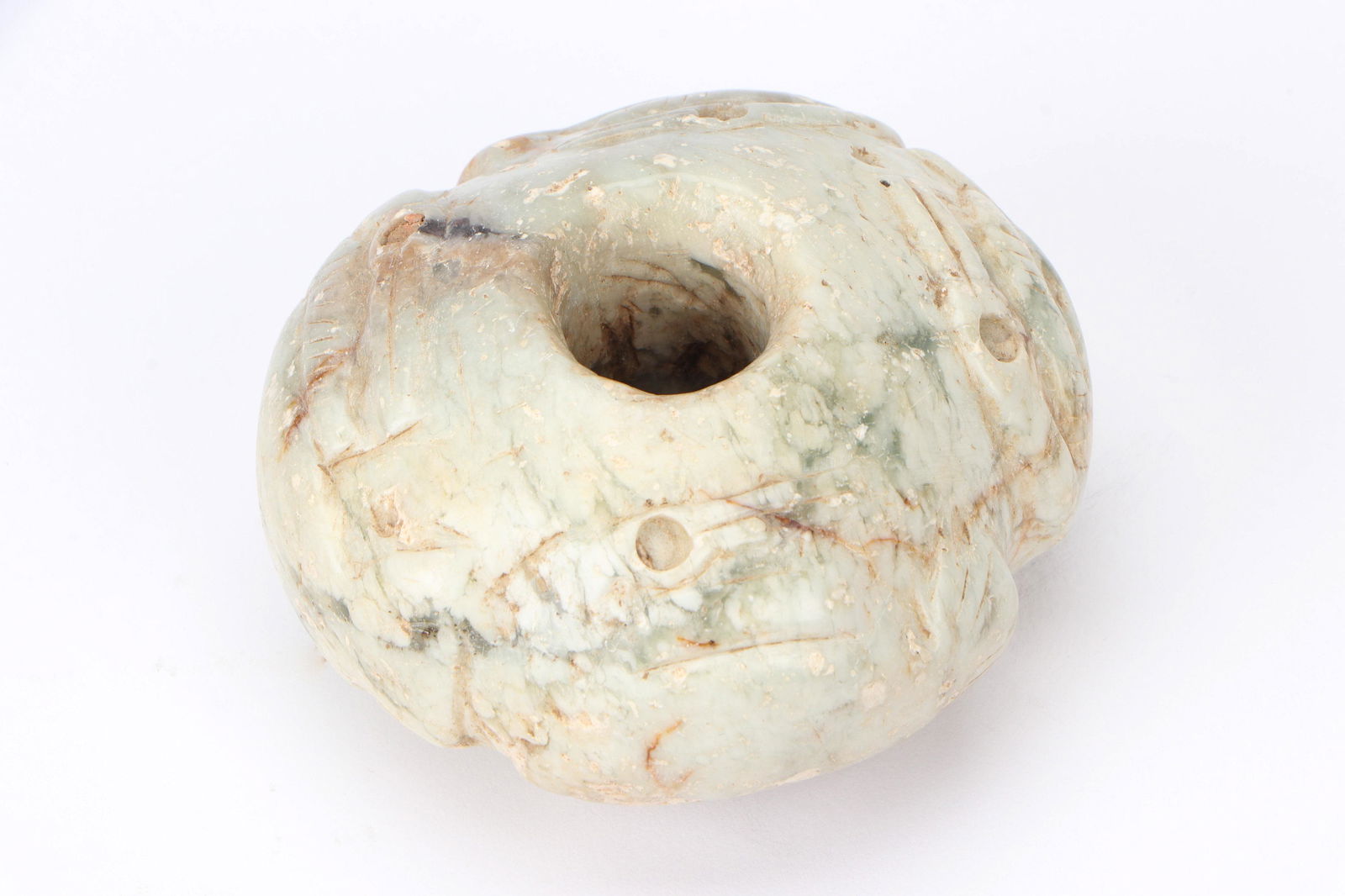 Pre-Columbian Chavin Stone Mace Head, Peru, C. 1000 CE (1 of 3)