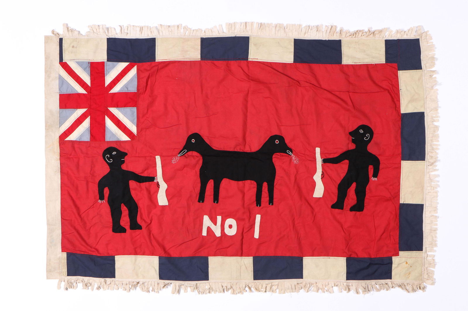 African Tribal Asafo Fante Folk Flag, Ghana (1 of 9)