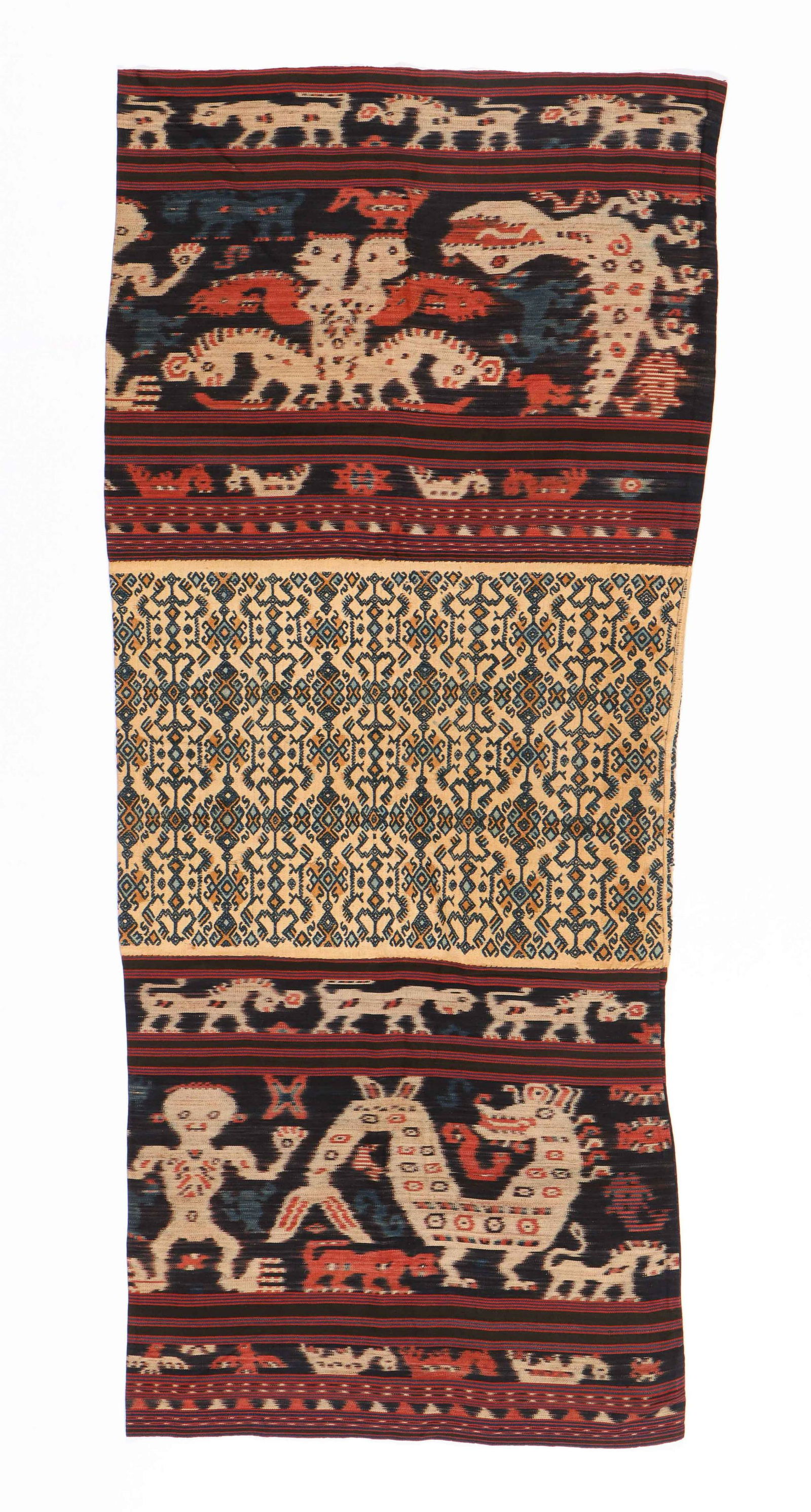 Sumba Sarong with Ikat and Supplementary Patterning (1 of 4)