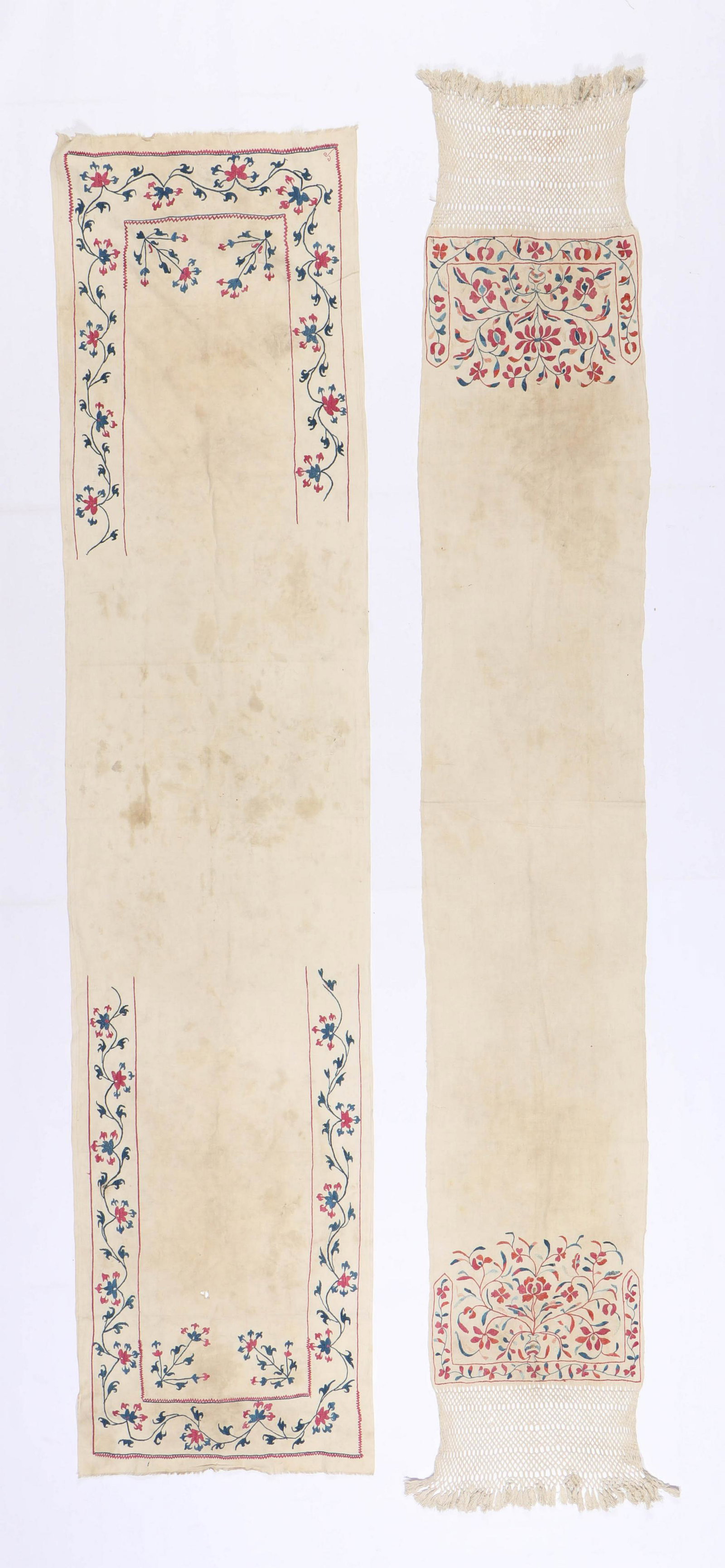 Two Kirgiz Embroidery Panels, 19th - Early 20th C. (1 of 8)