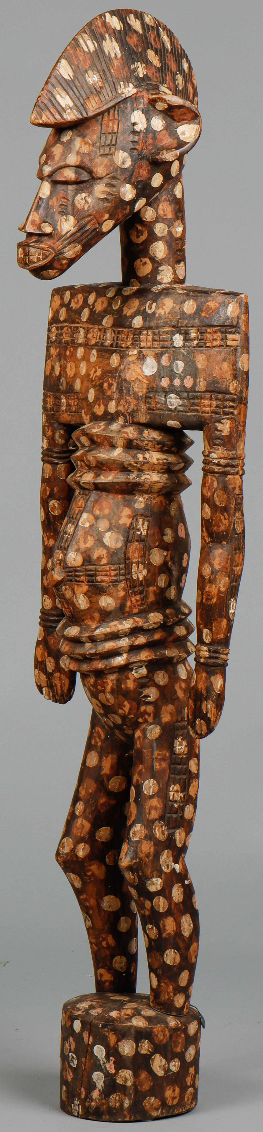African Senufo Ancestor Figure, Ivory Coast, Ht. 46" (1 of 6)