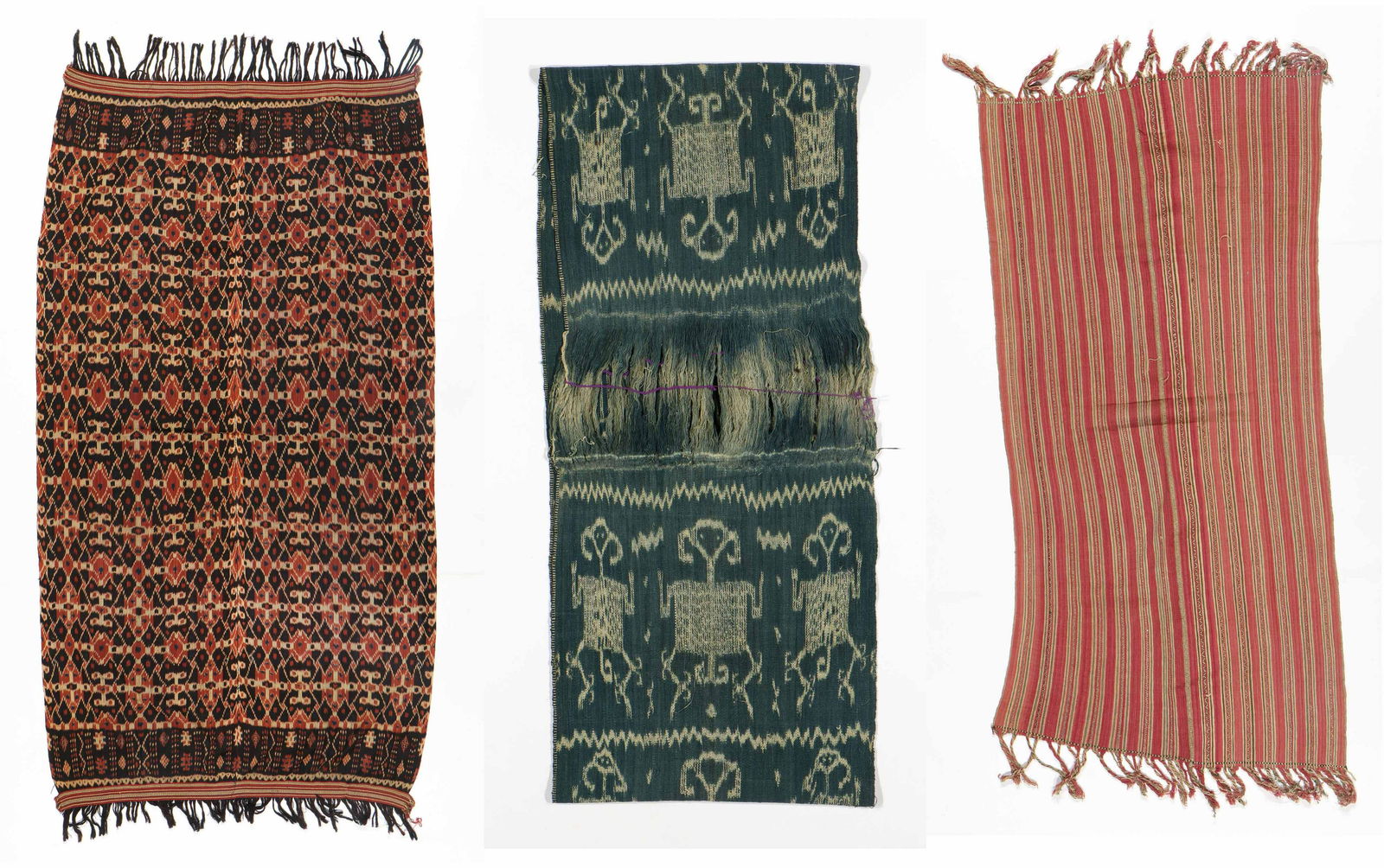 3 Old Indonesian Woven Textiles (1 of 5)