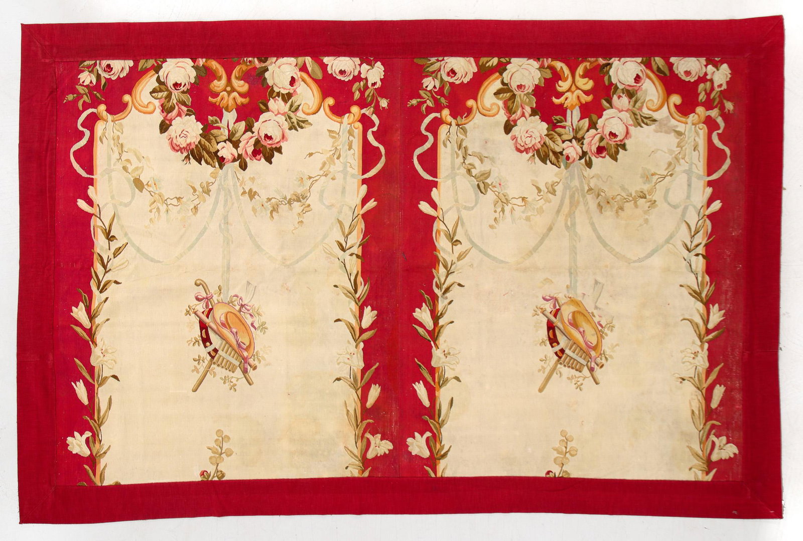 Aubusson Tapestry, France, 19th C., 6'0'' x 9'2'' (1 of 7)