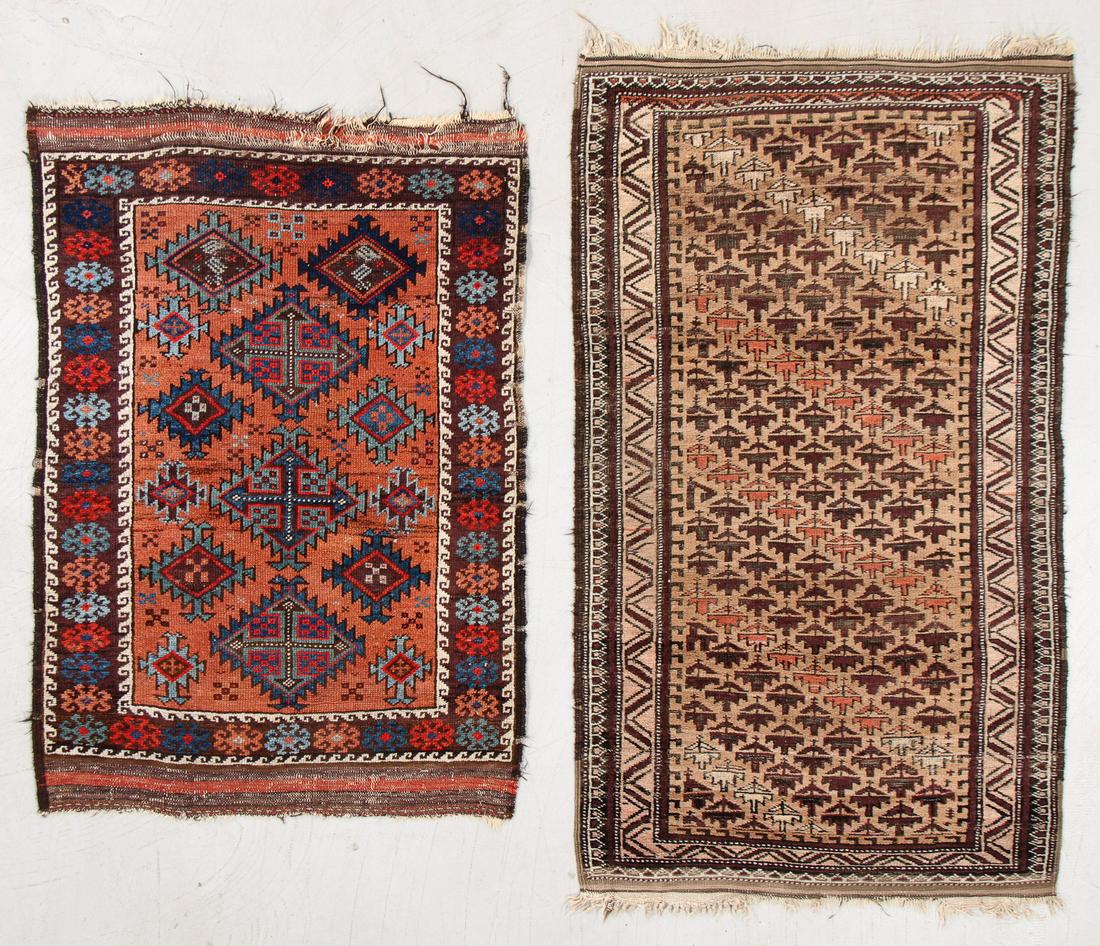 Two Antique Beluch Rugs, Afghanistan (1 of 9)