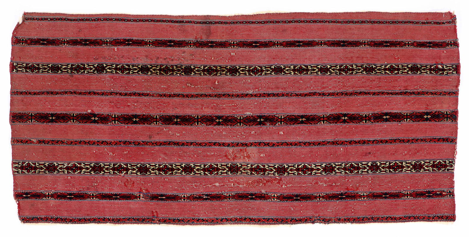 Yomut Fragment of Kizil Chuval, Turkmenistan, Mid-19th (1 of 7)