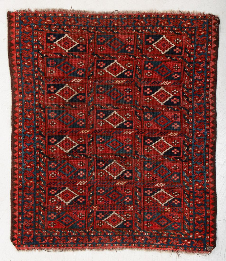 Ersari Rug, Turkmenistan, Circa 1880, 3'0'' x 3'5'' (1 of 5)