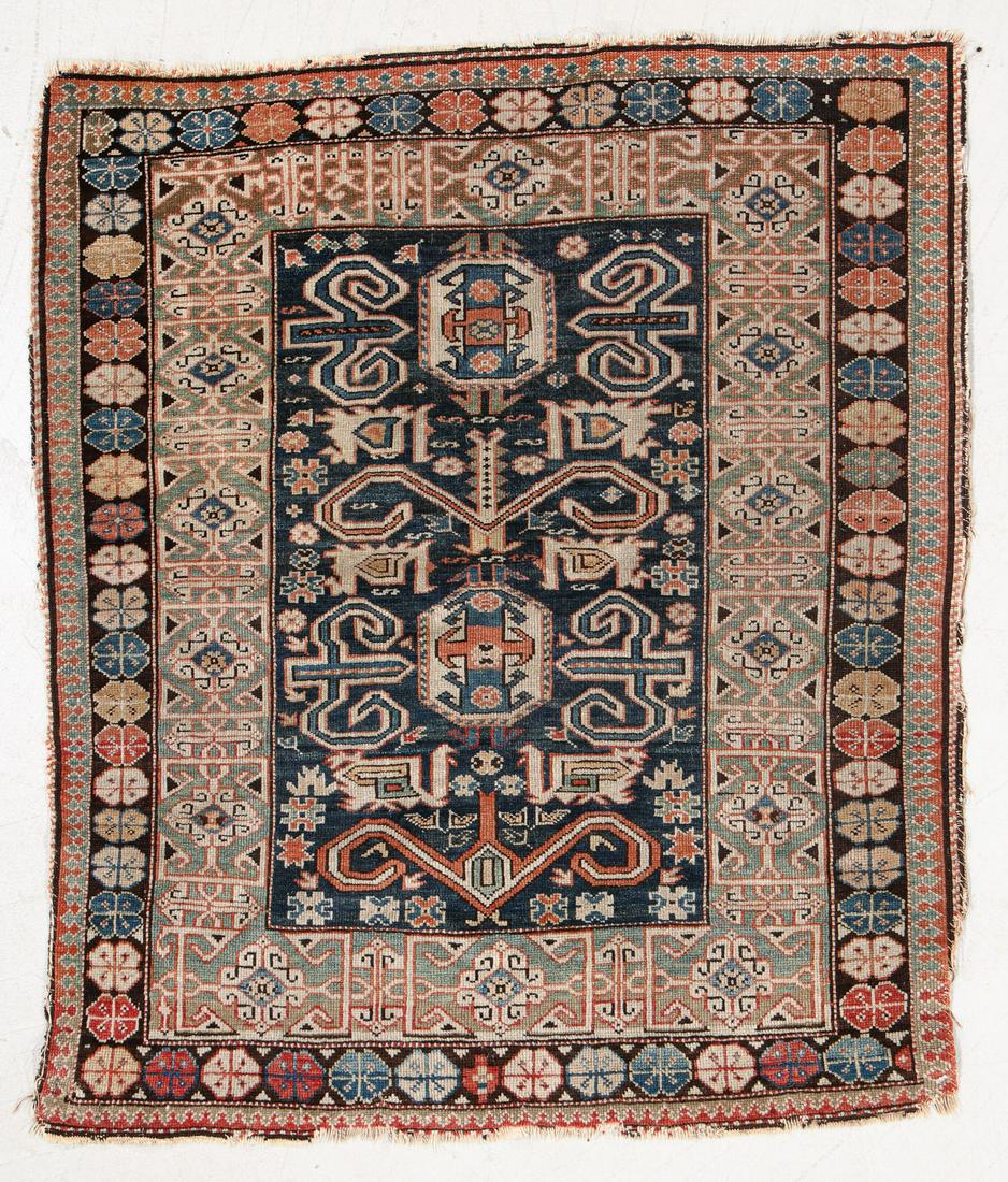 Perpedil Rug, Caucasus, Late 19th C., 2'6'' x 3'1'' (1 of 5)