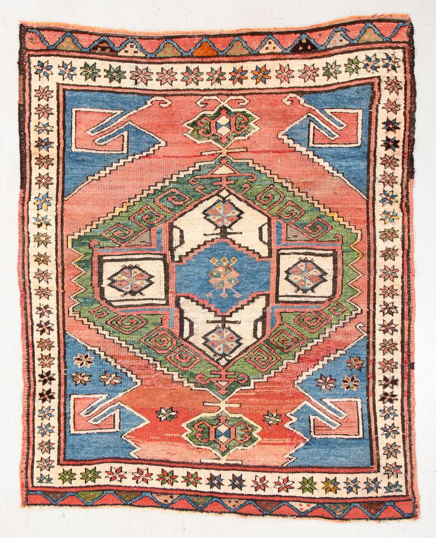 Konya Karapinar Rug, Turkey, Late 19th C., 4'1'' x (1 of 5)