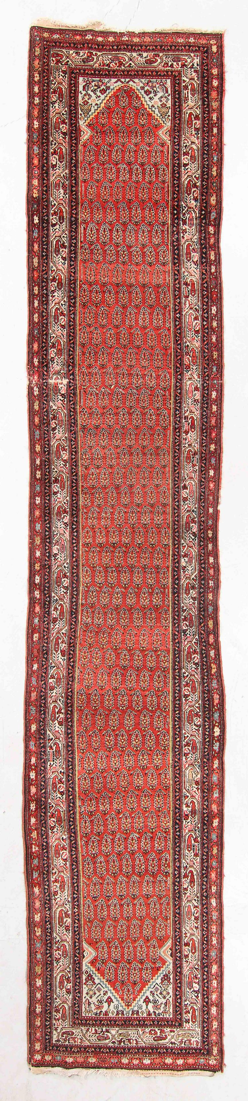 Malayer Rug, Persia, Circa 1920, 3'2'' x 17'2'' (1 of 5)