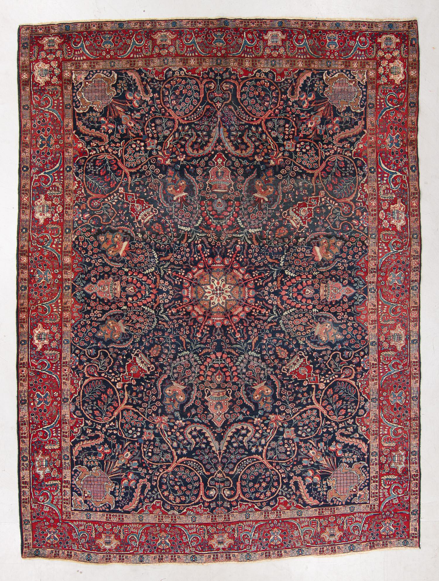 Tabriz Rug, Persia, Circa 1920, 9'1'' x 12'4'' (1 of 5)